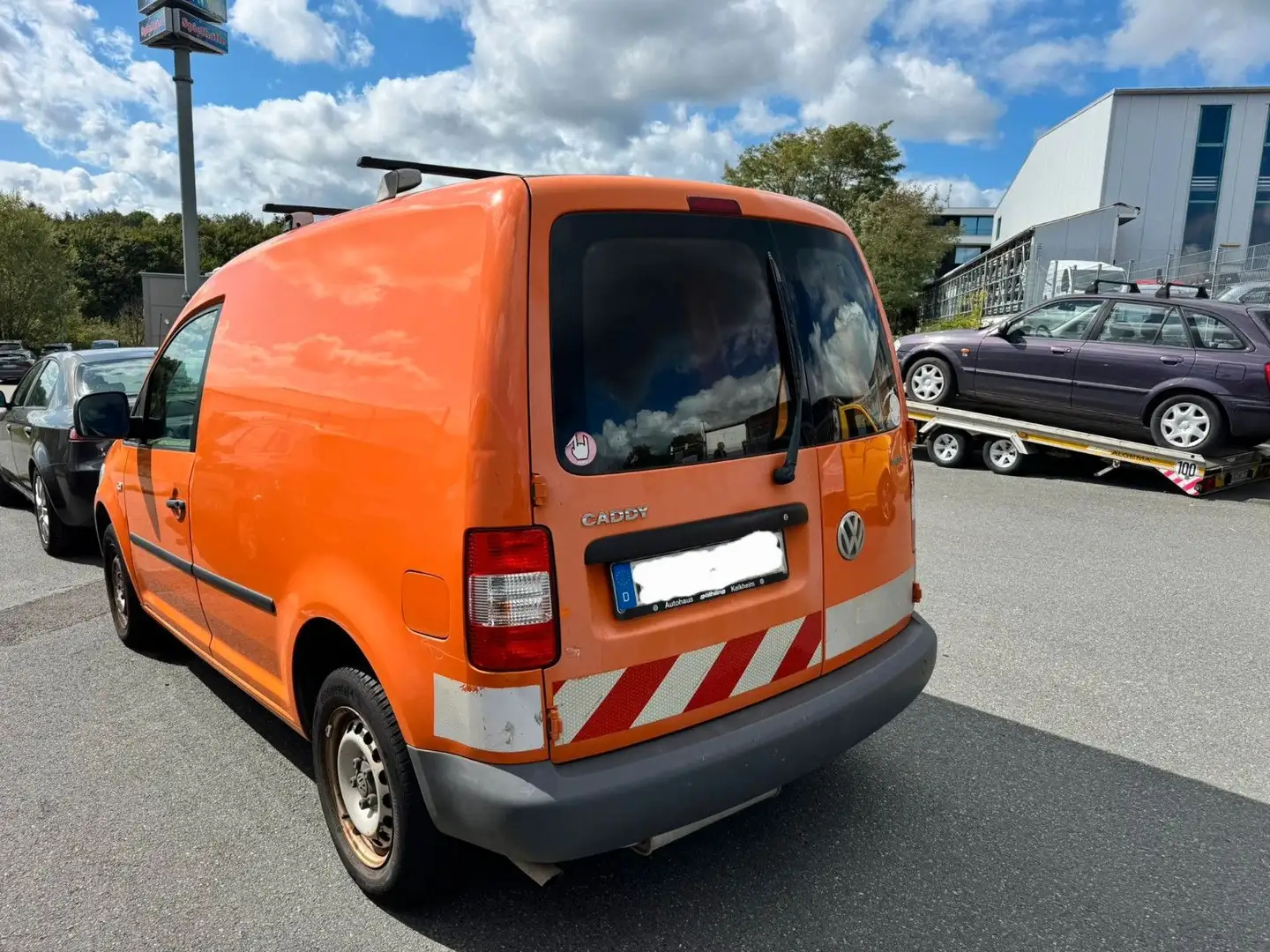 Volkswagen Caddy Kasten EcoFuel Orange - 2