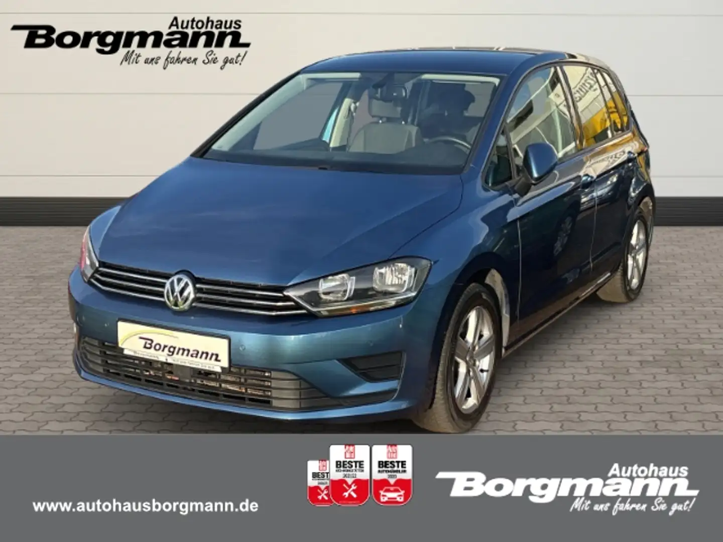 Volkswagen Golf Sportsvan VII Comfortline Start-Stopp - Klima Blauw - 1