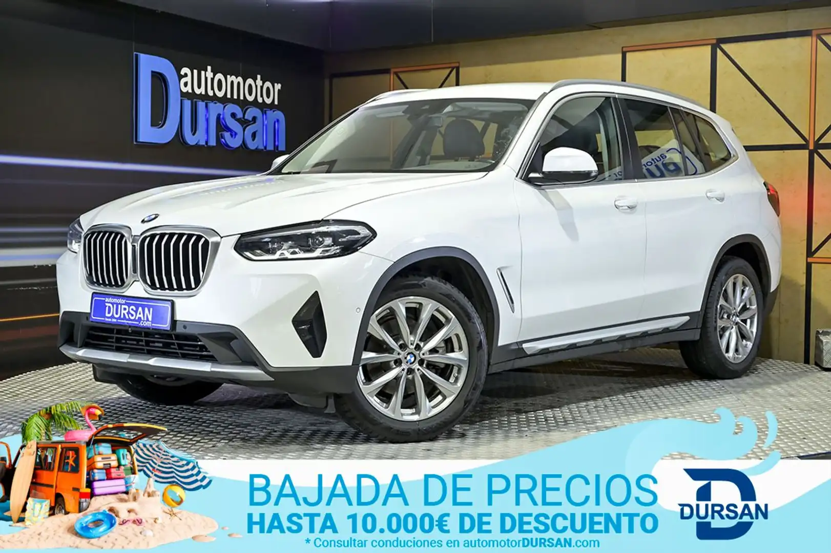 BMW X3 xDrive 20dA xLine Wit - 1
