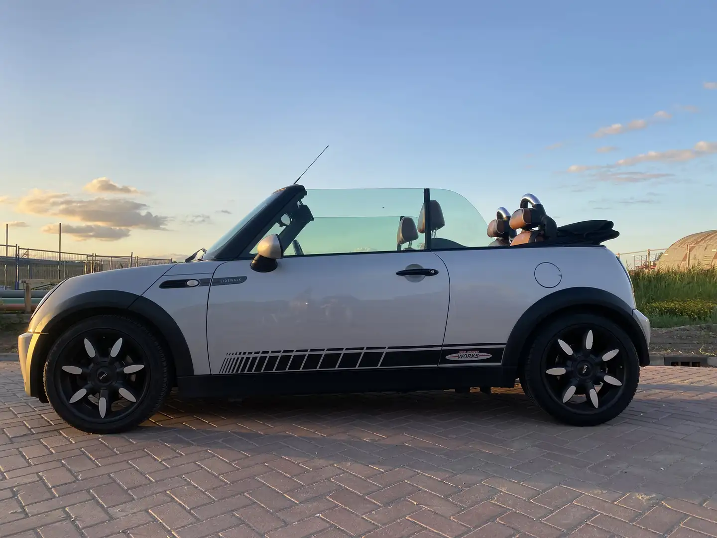 MINI Cooper unieke mini cabriolet Sidewalk limired 2008 Wit - 2