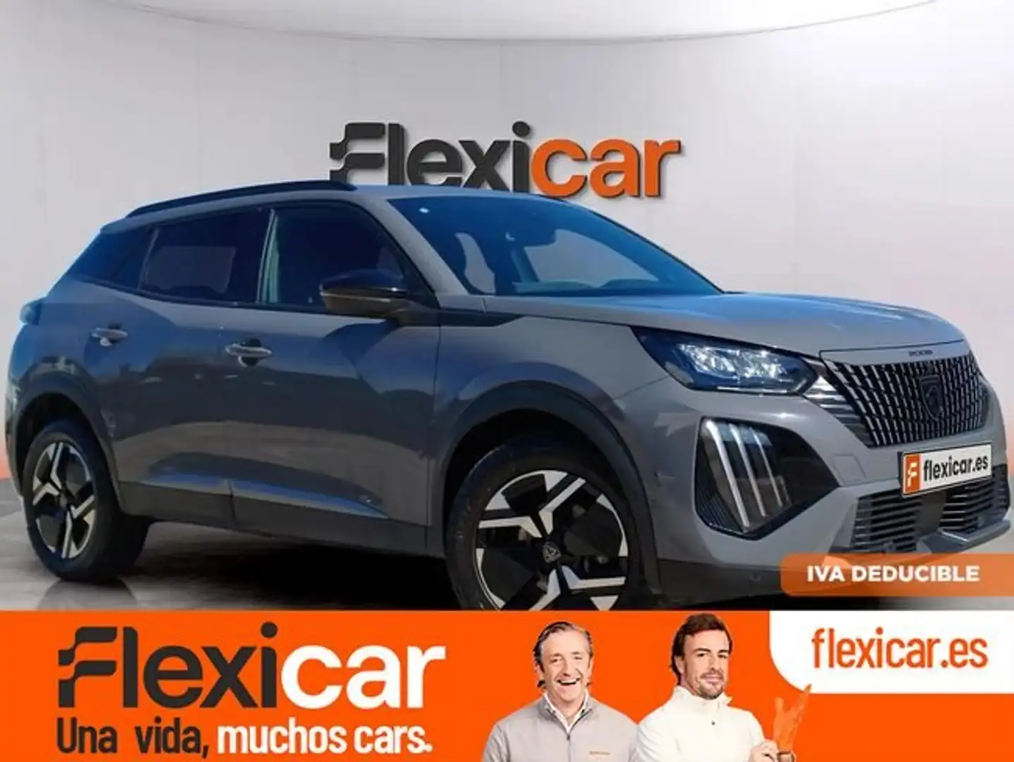 Peugeot 2008 1.2 PureTech S&S Allure Pack 100 Gris - 1