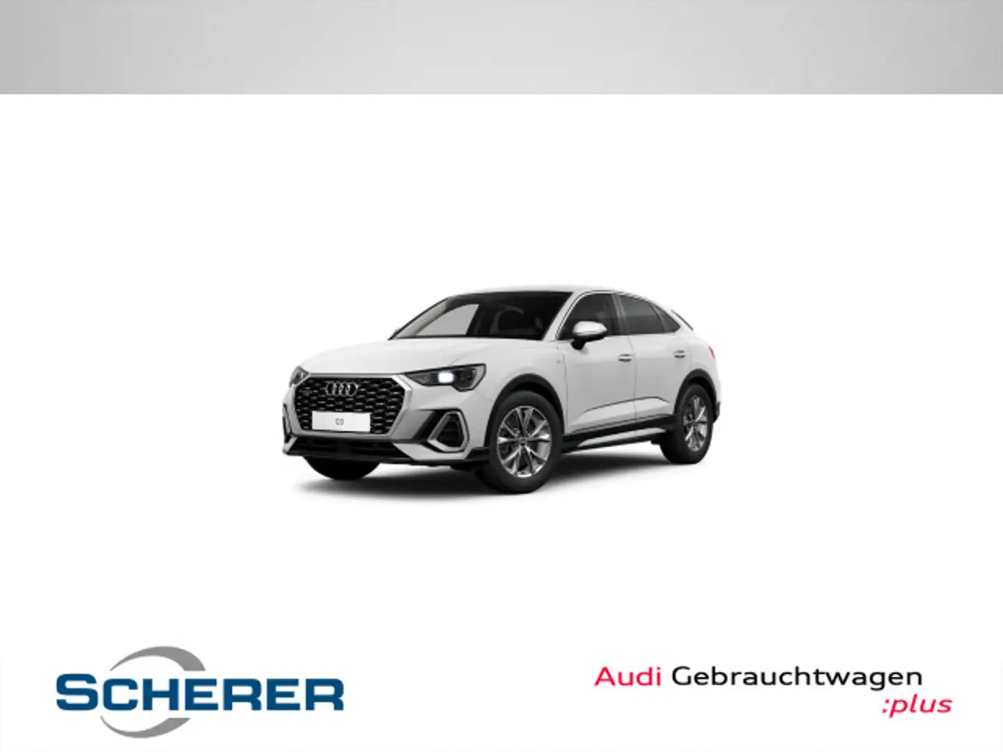 Audi Q3 40 TDI quattro S tro. S LINE AHK NA Weiß - 1