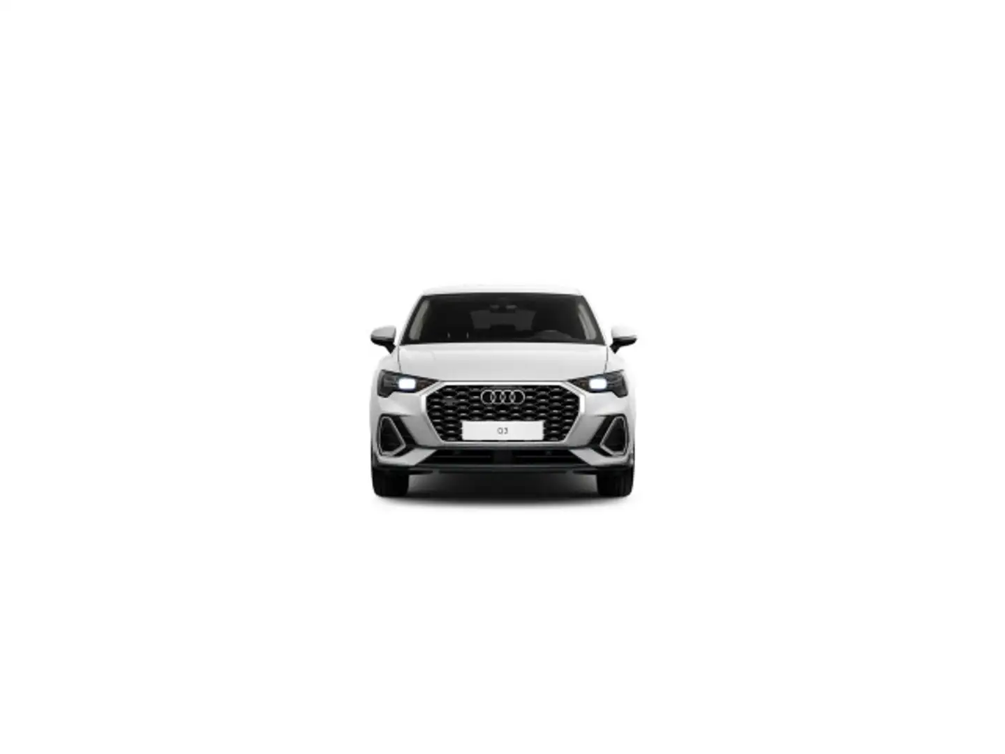 Audi Q3 40 TDI quattro S tro. S LINE AHK NA Weiß - 2