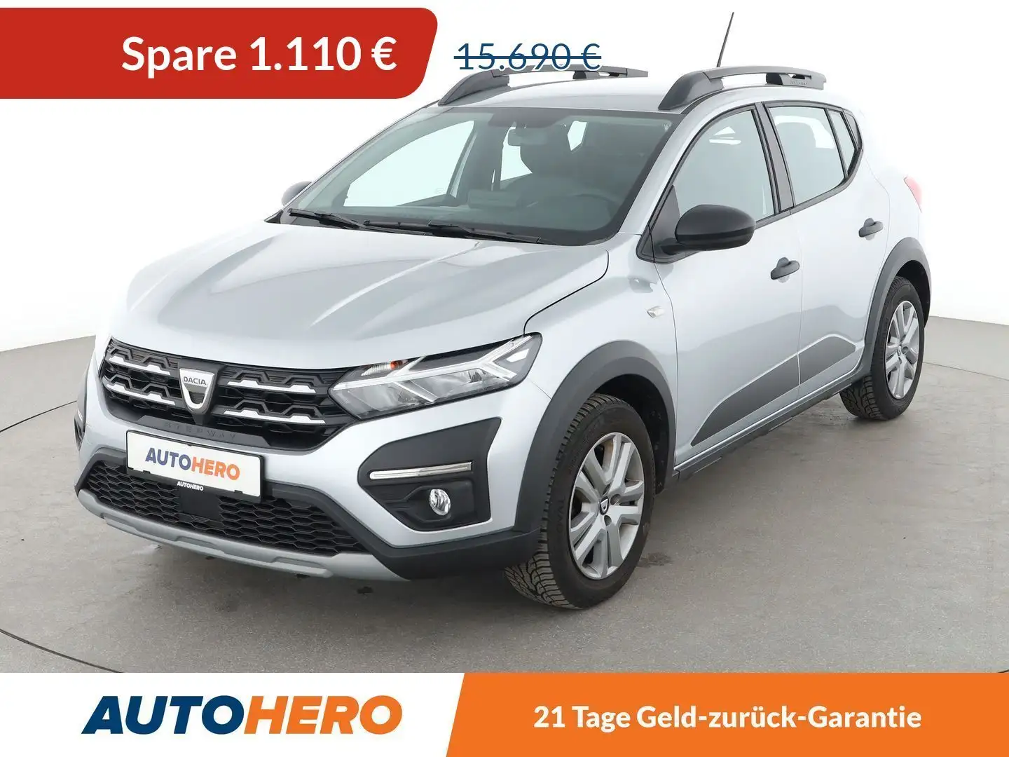 Dacia Sandero 1.0 TCe Stepway Essential*TEMPO*KLIMA*GARANTIE* Silber - 1