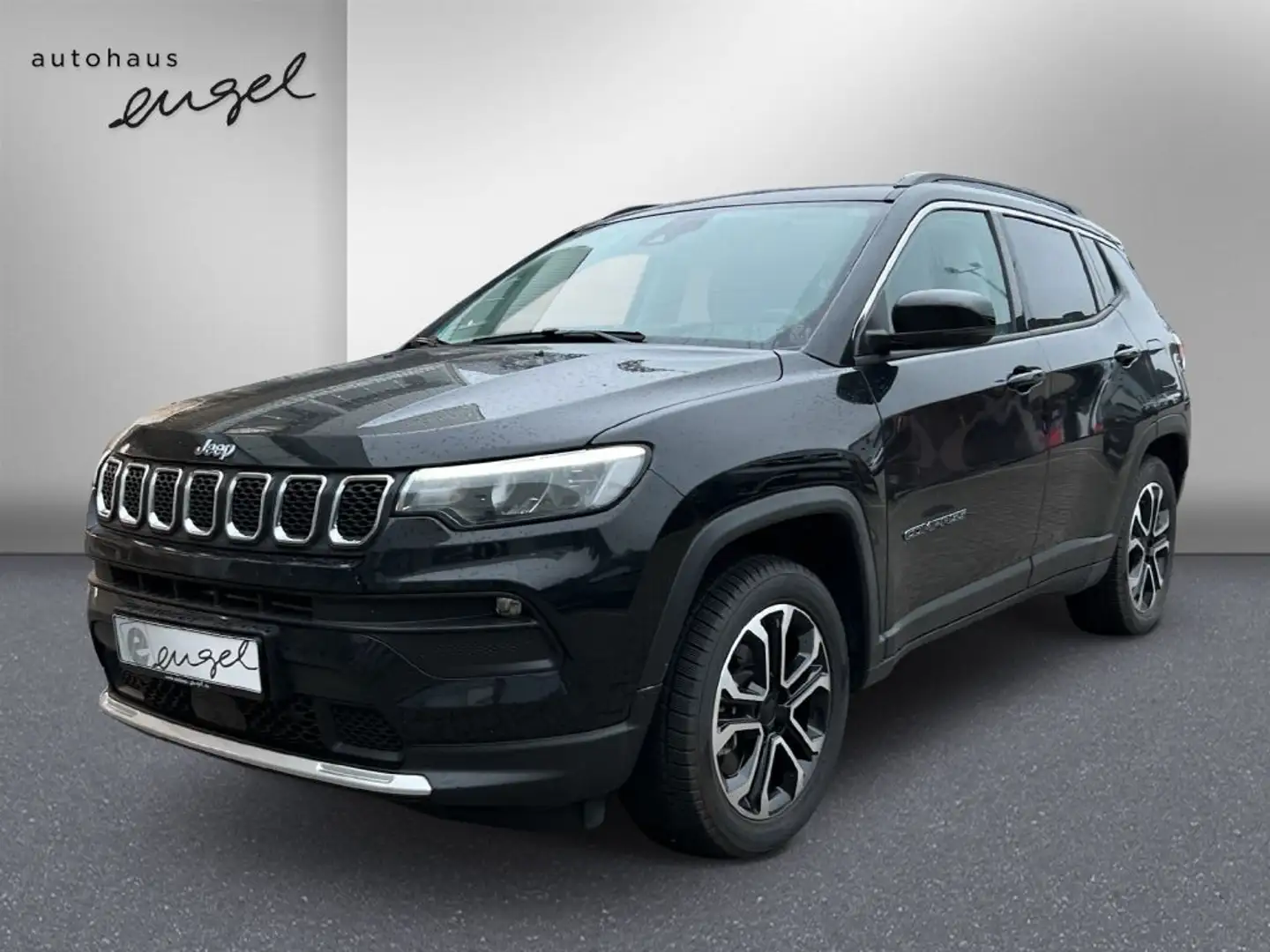 Jeep Compass 1.3 T4 4xe PHEV Limited,ACC,LED,KAMERA,SHZ,CARPLAY Zwart - 1