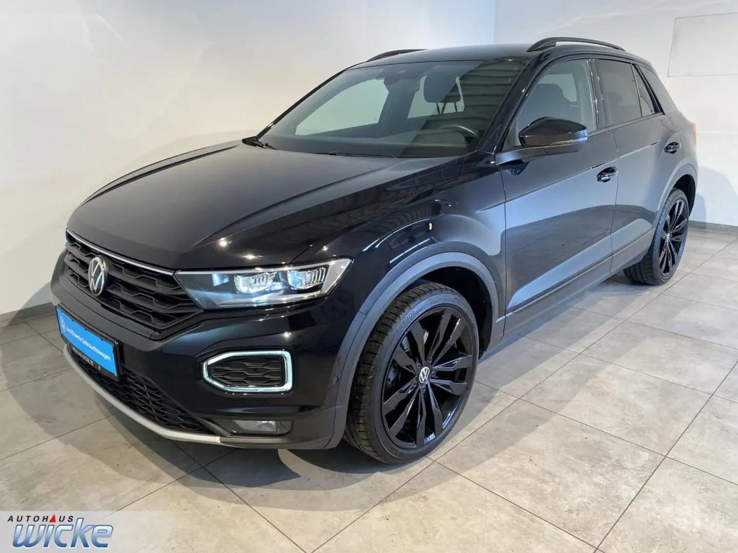 Volkswagen T-Roc 1.5 TSI Sport NAVI KAMERA LED BLACK STYLE AH Negro - 2