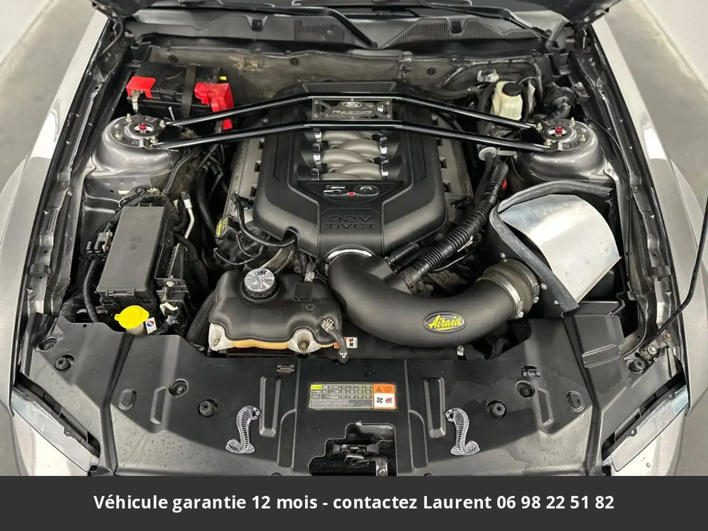 Ford Mustang GT Premium Tout compris hors homologation 4500e Gris - 2