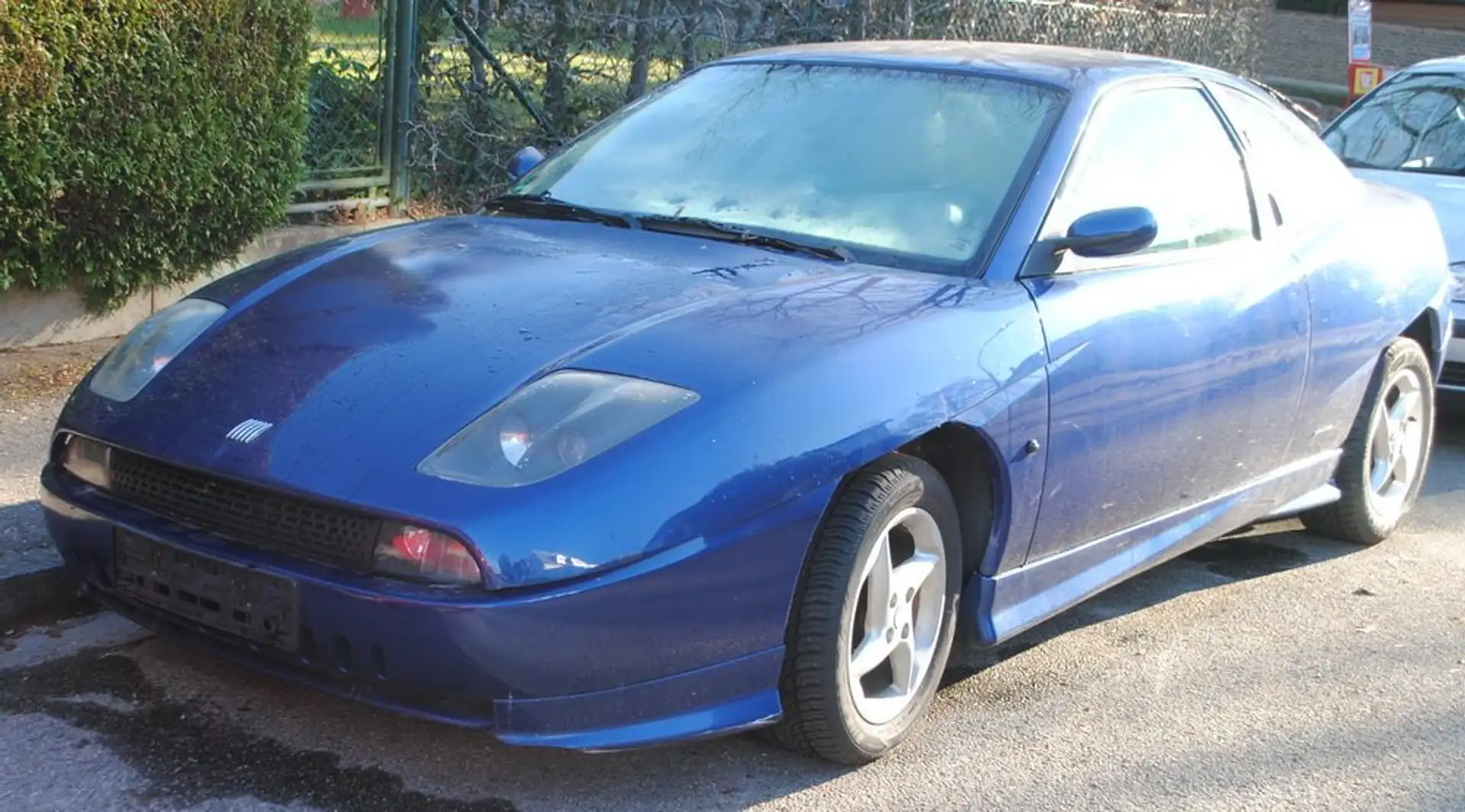 Fiat Coupe 1.8 16V 1999 TÜV 11/26 194.000 km 2.Hd. Leder Bleu - 1