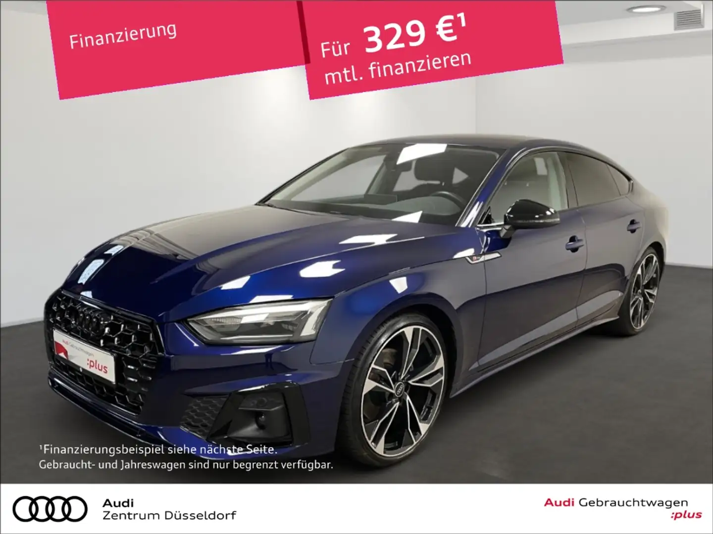 Audi A5 Sportback 35 TDI S line MMI KAMERA PDC 20 ZOLL Blau - 1