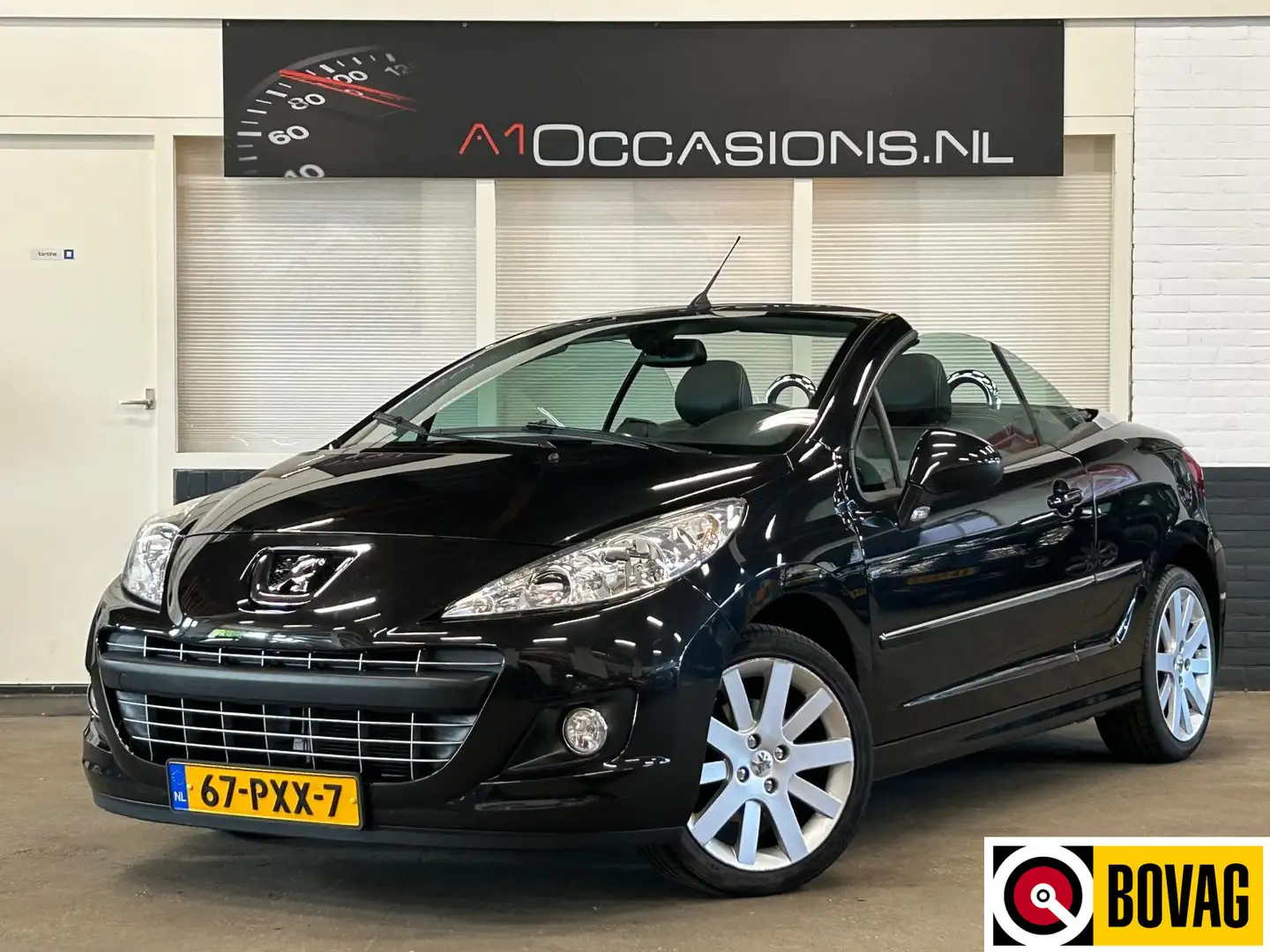 Peugeot 207 CC 1.6 VTi Noir & Blanc Zwart - 1