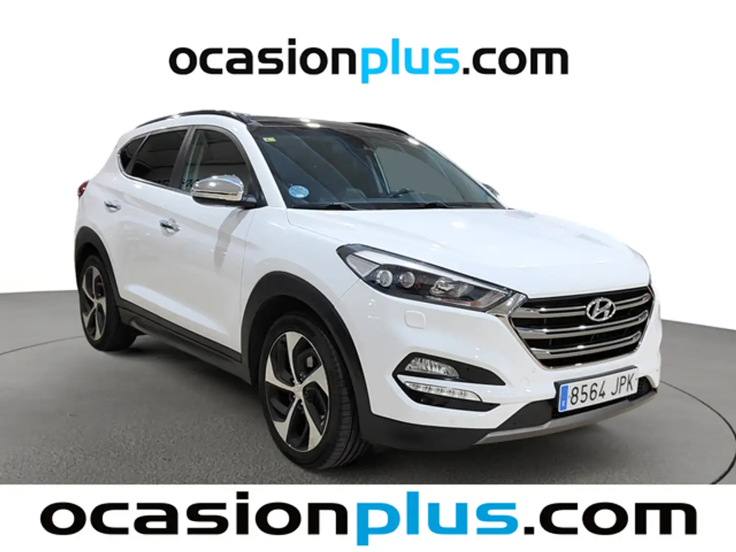 Hyundai TUCSON 2.0CRDI Style 4x4 Aut. 184 Blanc - 2