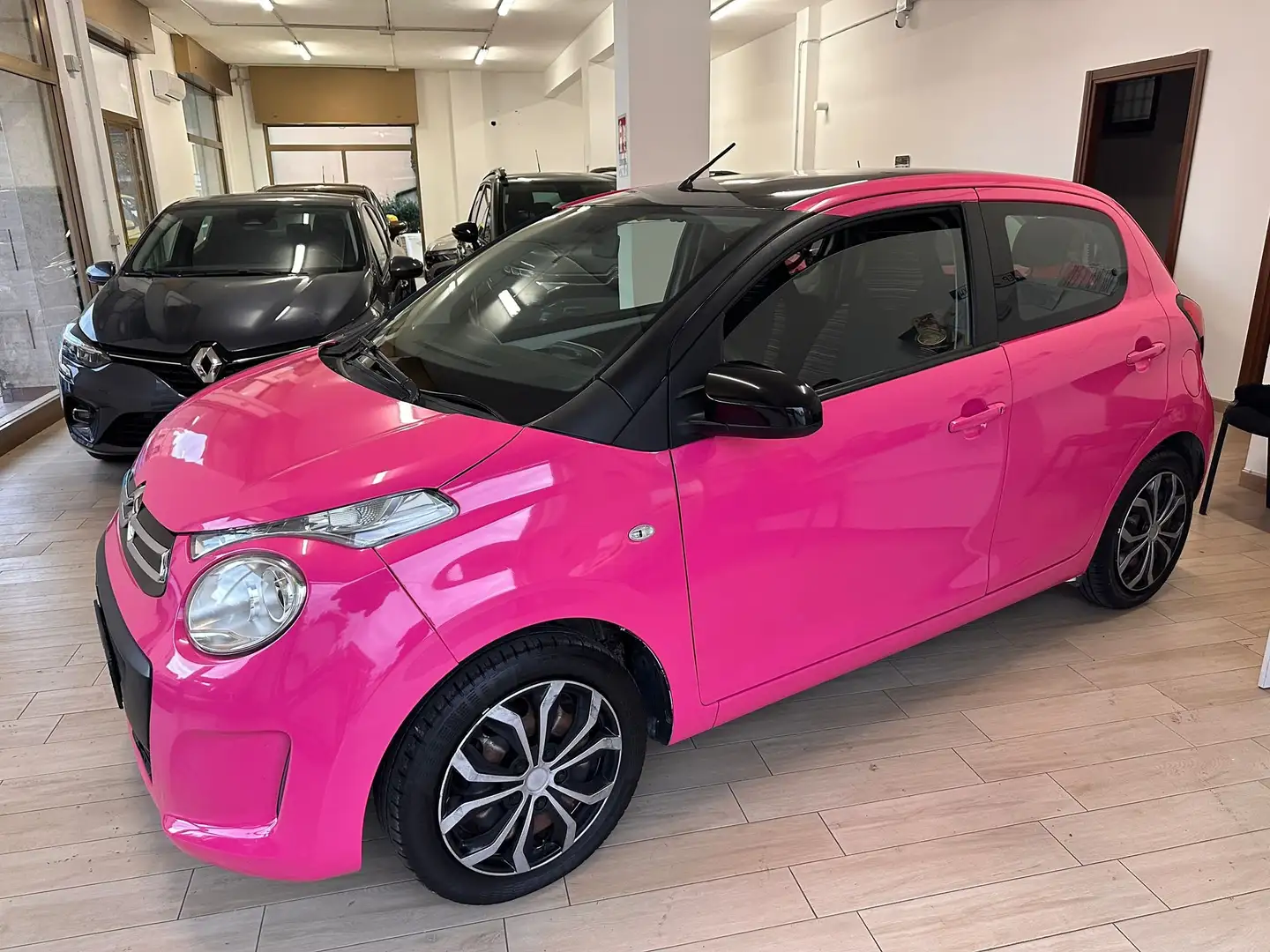 Citroen C1 C1 II 2014 5p 1.2 puretech Shine E6 Paars - 1