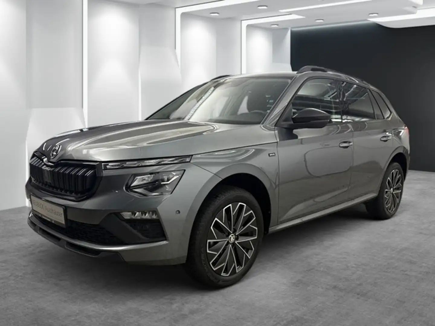 Skoda Kamiq 1.0 TSI Selection ACC AHK SITZH MATRIX RFK PARK... Grau - 2