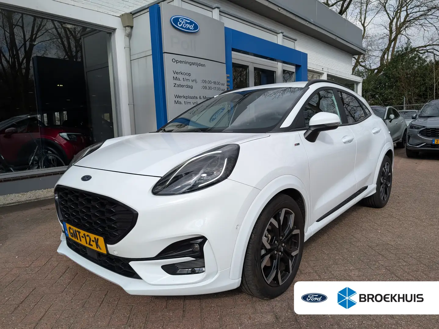 Ford Puma 1.0 EcoBoost Hybrid ST-Line X | Achteruitrijcamera Blanc - 1