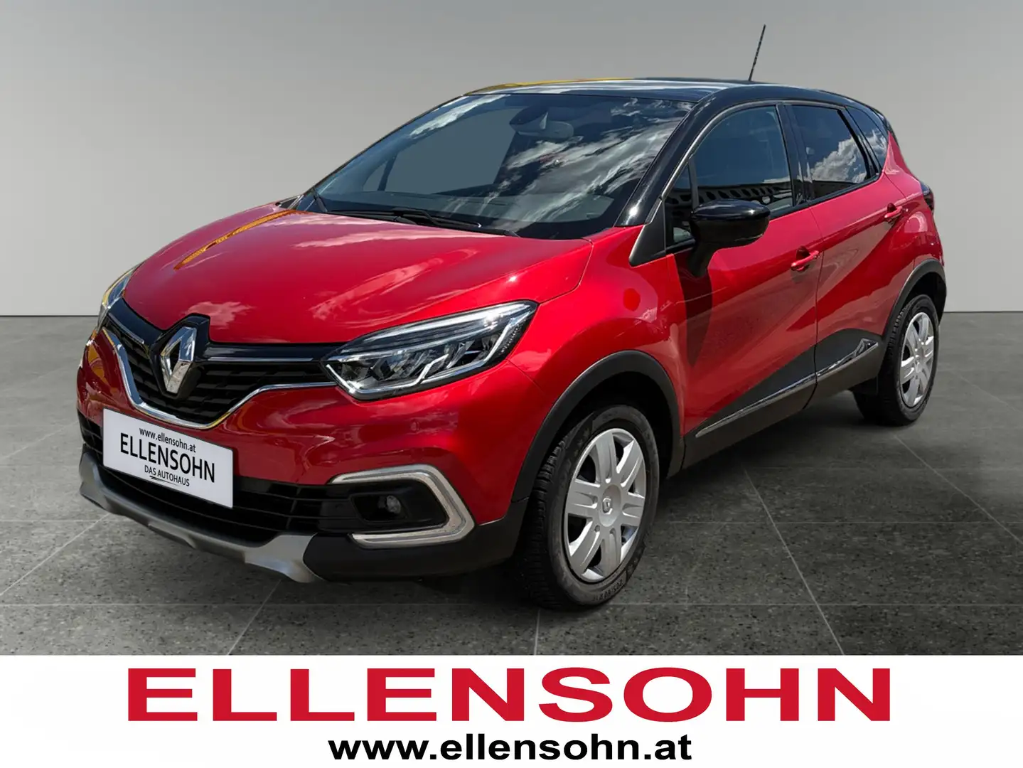 Renault Captur 8-fach bereift! Rot - 1