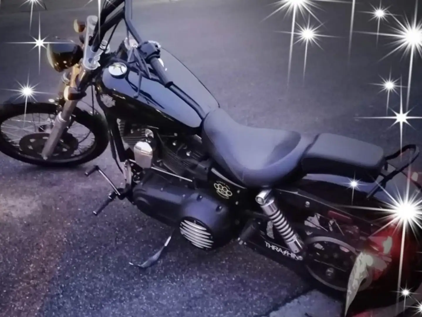 Harley-Davidson Dyna Wide Glide Negro - 1