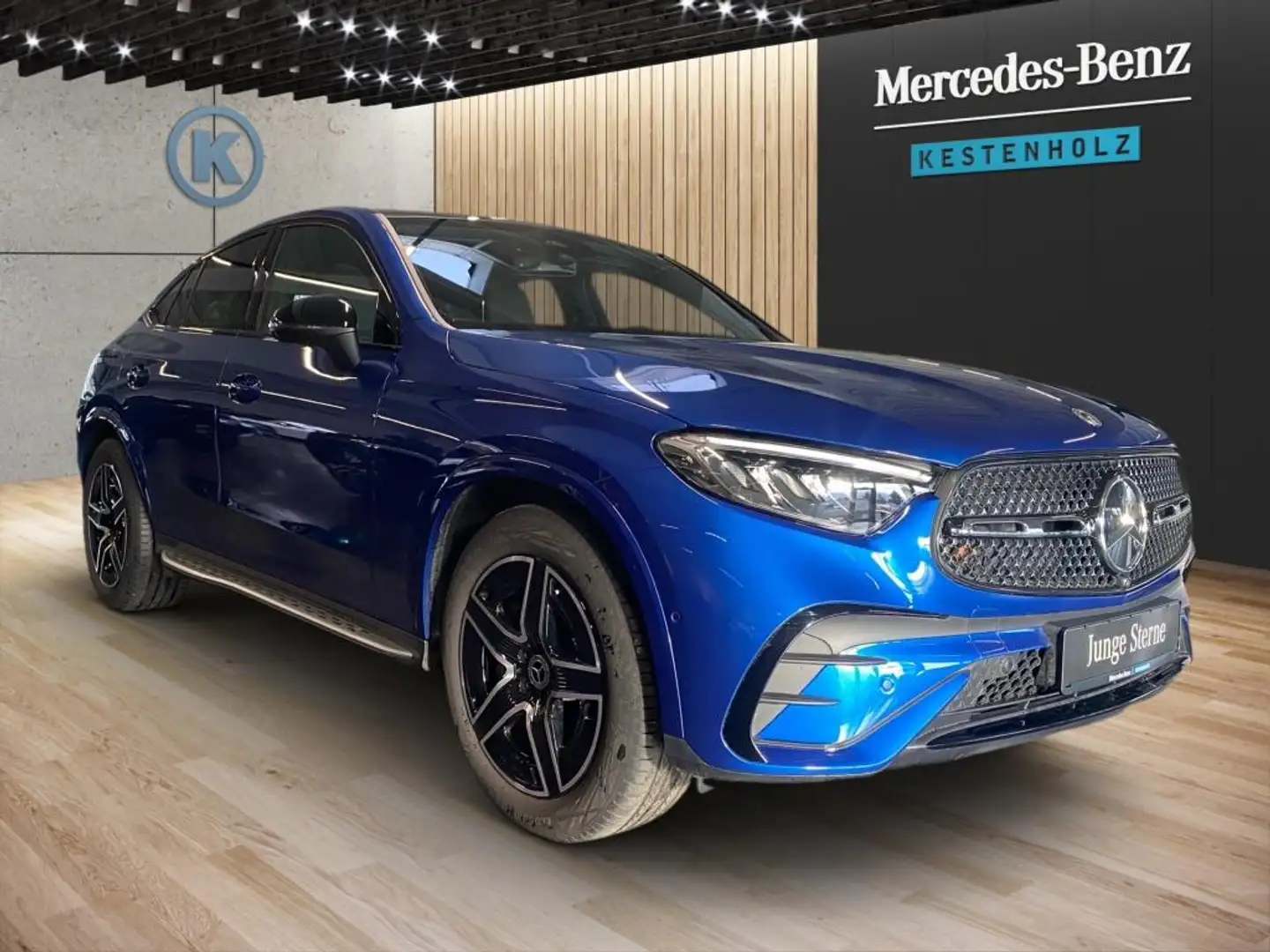 Mercedes-Benz GLC 300 4M Coupé *AMG*NIGHT*MBUX*MEMOR*AHK*PANO* Niebieski - 2