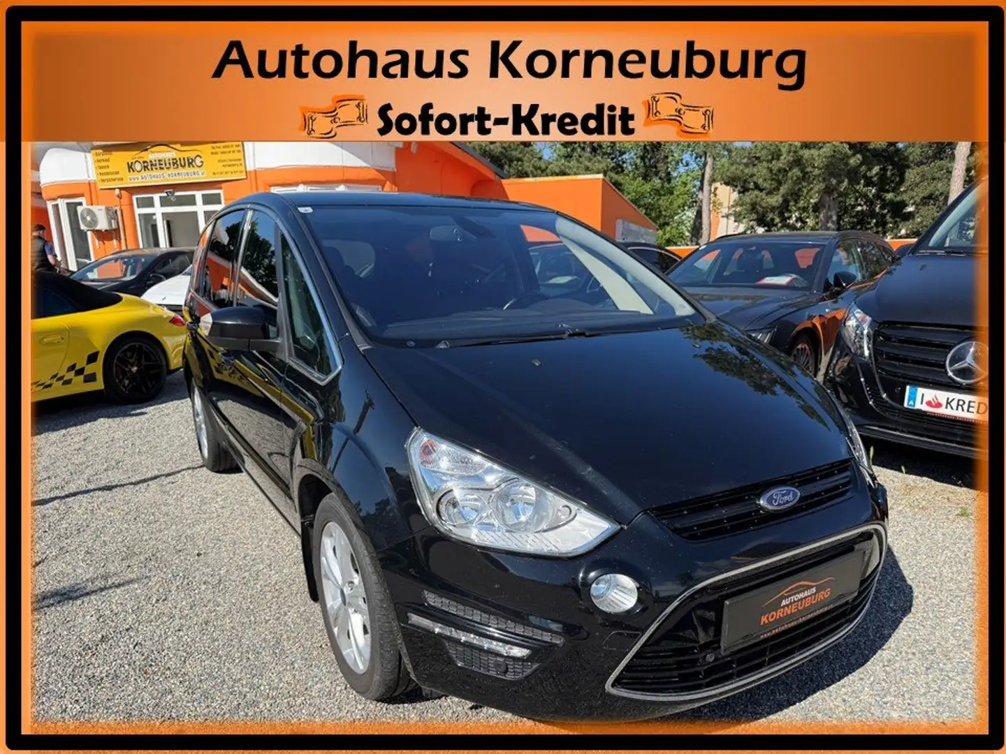 Ford S-Max Titanium 2,0 TDCi DPF **Klima**PDC**Tempomat*AHV* Schwarz - 1