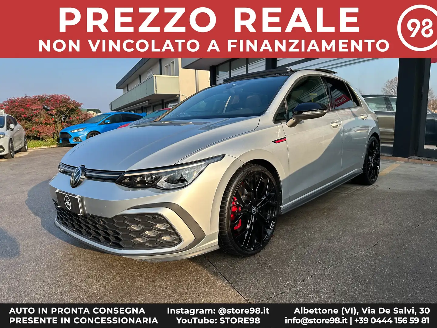 Volkswagen Golf GTI 2.0 245cv dsg *TETTO/MATRIX/IVA ESPOSTA* Argento - 1