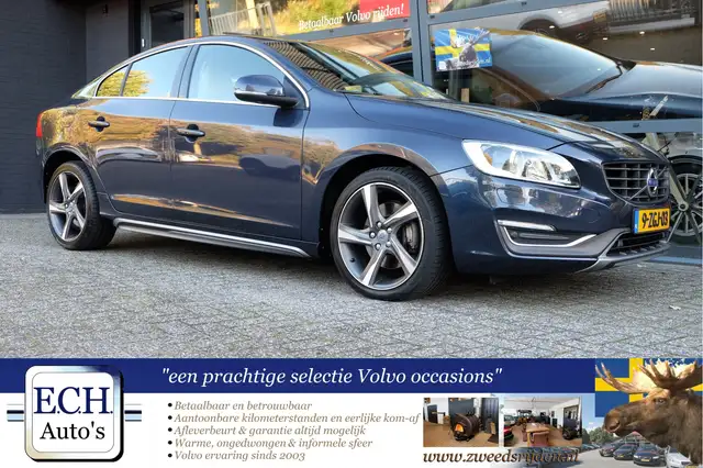 Volvo S60 2.4 D5 215 pk Aut. Summum, Schuifdak, Leer, Xenon,