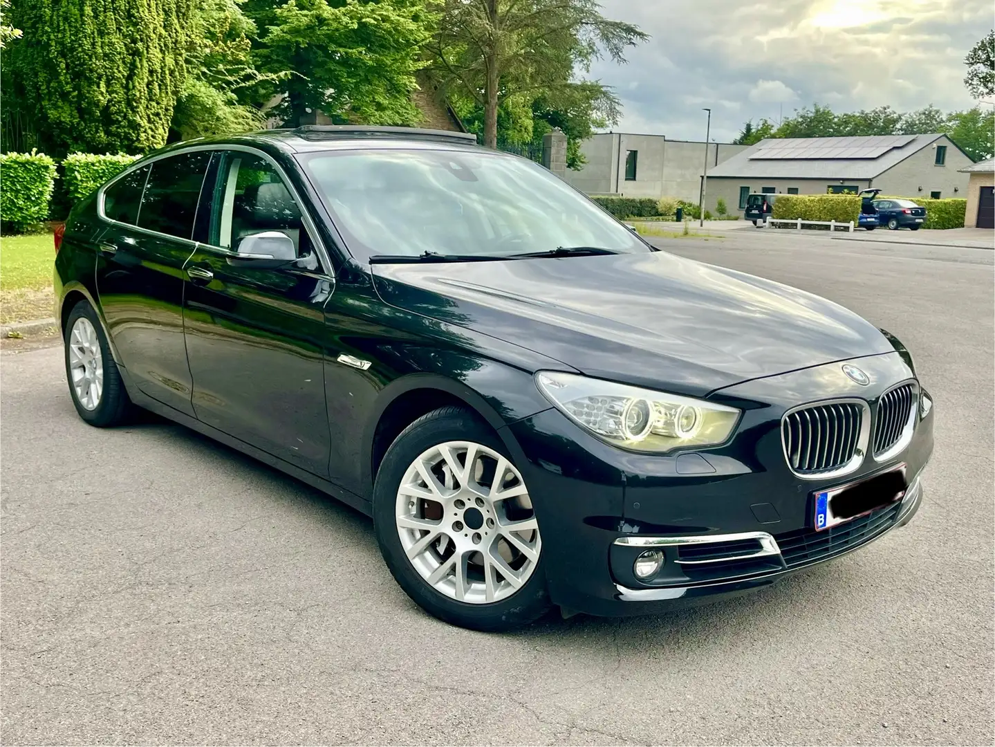 BMW 520 Gran Turismo Luxury Line 1ere main Zwart - 1