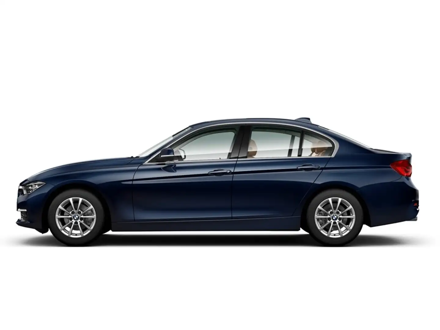 BMW 320 i Limousine Luxury Line Leder LED Kurvenlicht Mehr Blauw - 2