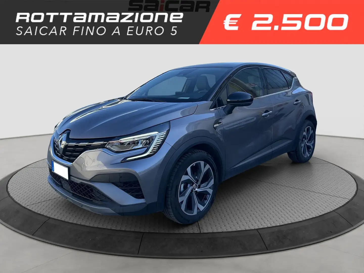 Renault Captur TCe 12V 100 CV GPL RS line Grey - 1