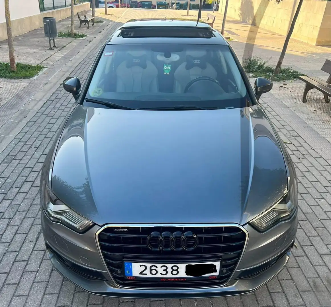 Audi A3 2.0TDI Adrenalin quattro 150 Gris - 2