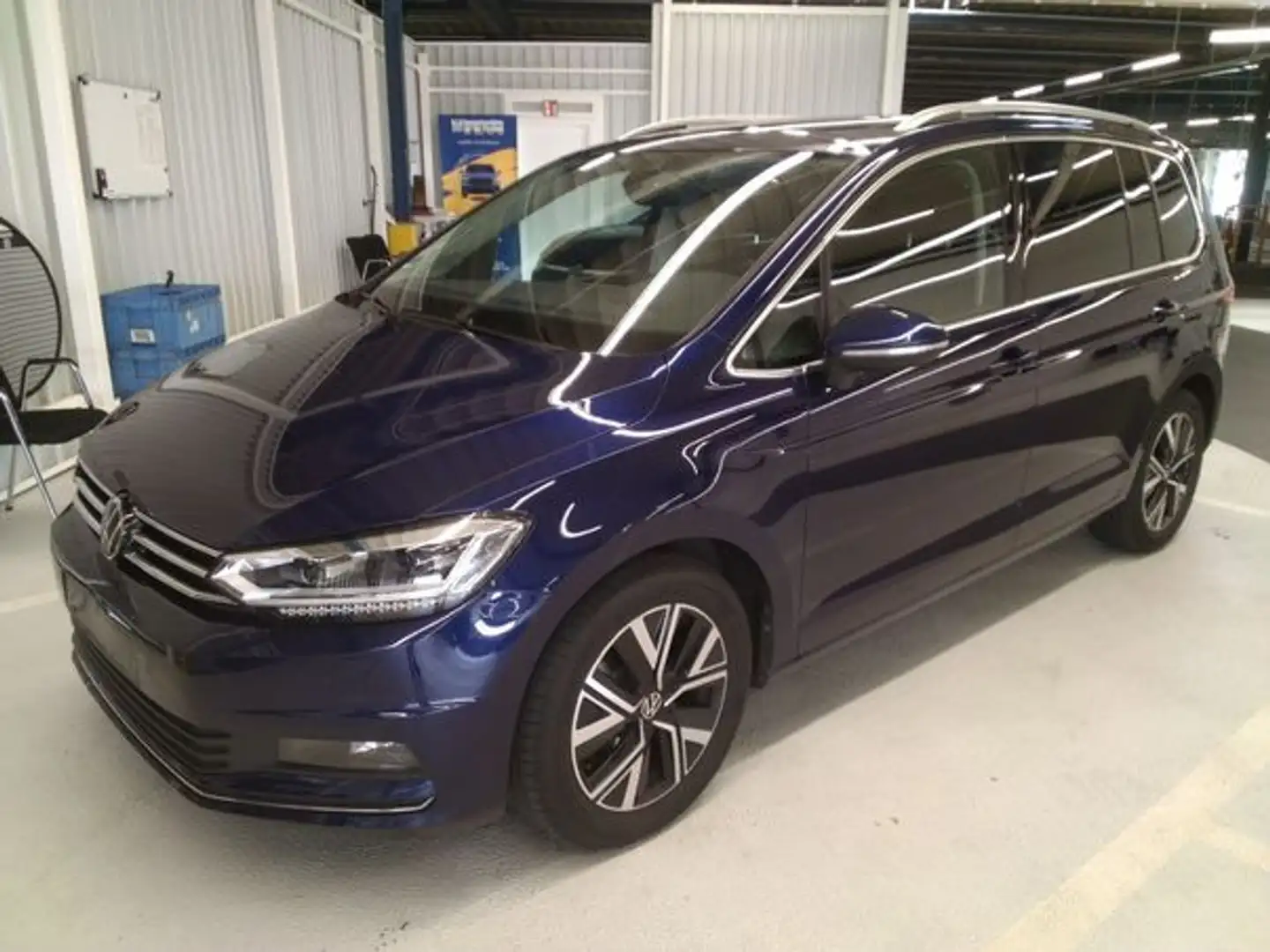 Volkswagen Touran 2.0 TDI DSG HIGHLINE PANO ST.HEIZ AHK VIR Blau - 2
