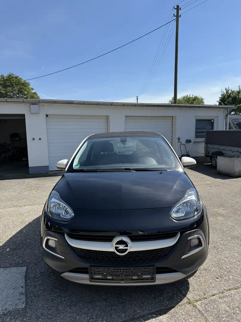 Opel Adam Rocks (101PS) Gepflegter Zustand - Garagenwagen Schwarz - 2