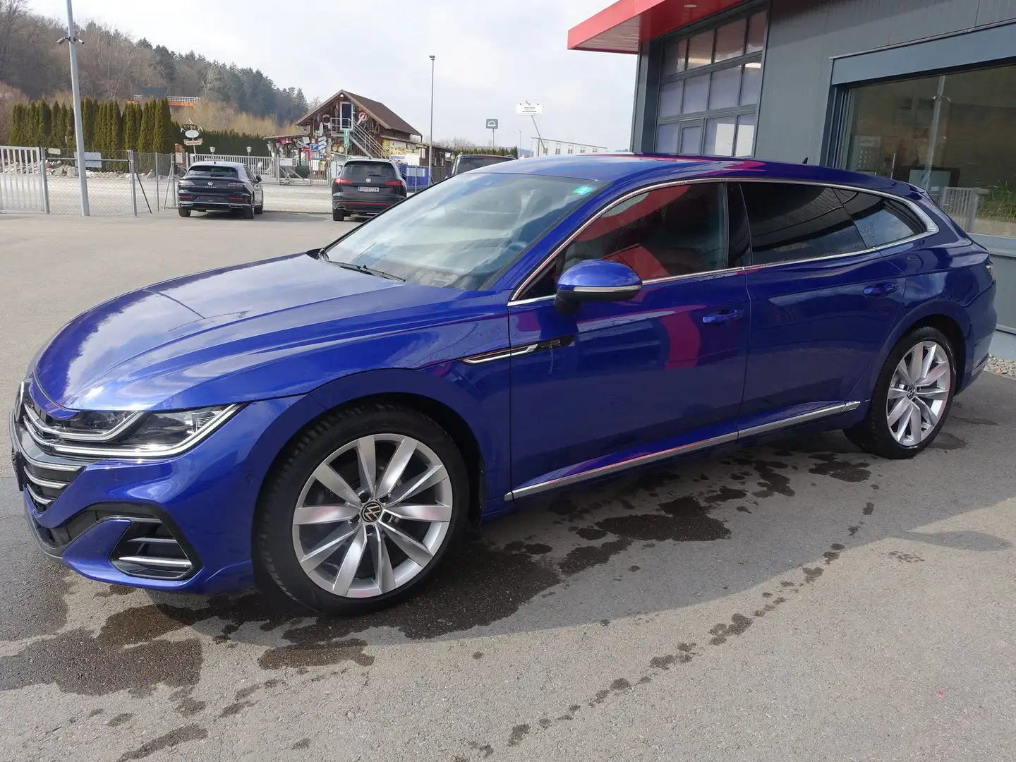 Volkswagen Arteon R-Line eHybrid *VIRTUAL*AHK*LEDER*RFK* Blau - 2