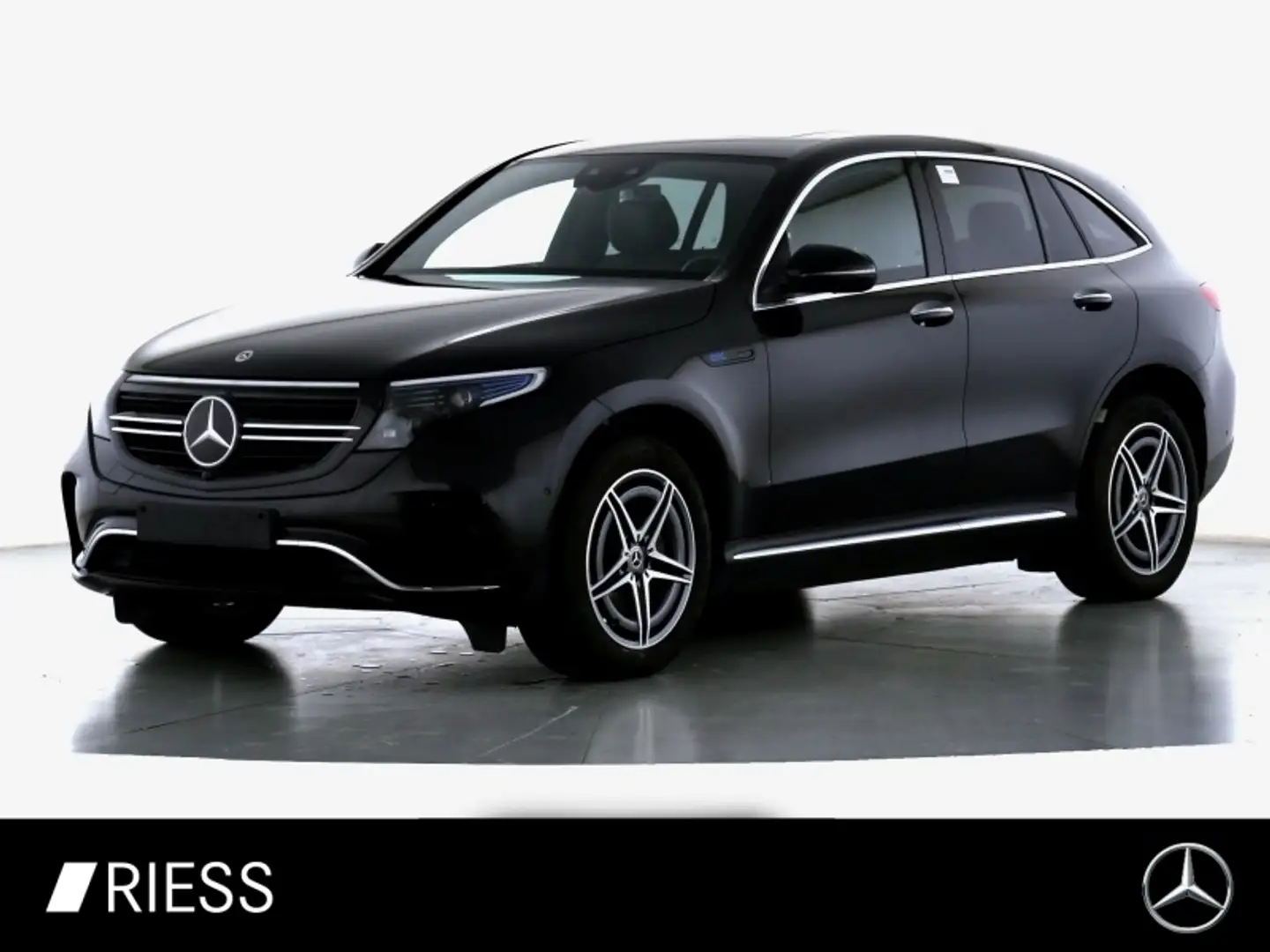 Mercedes-Benz EQC 400 4MATIC AMG Line ParkAss. 360 HUD LM ACC Schwarz - 1