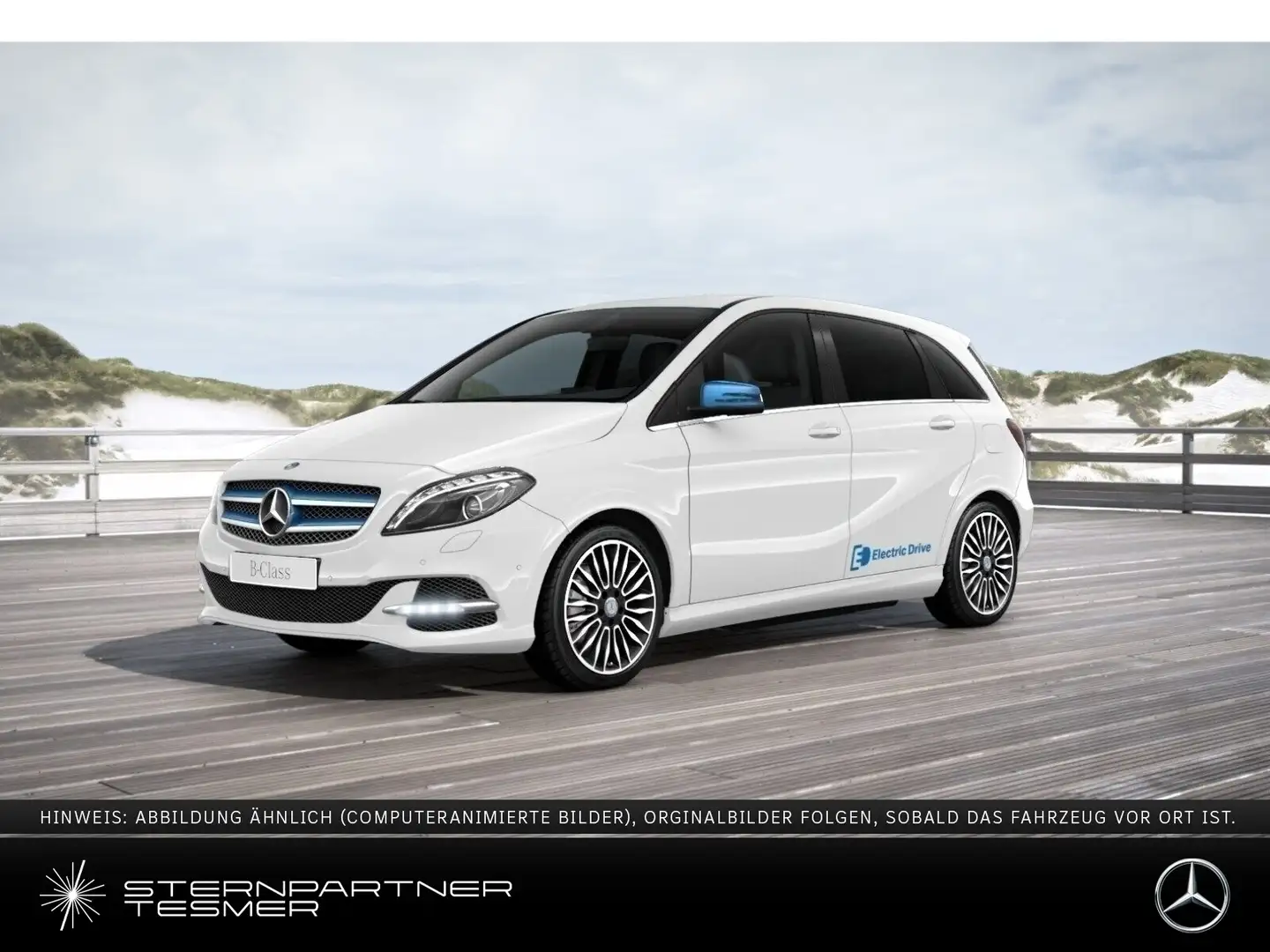 Mercedes-Benz B 250 e Navi Xenon Sitzheizung PDC Bluetooth Blanco - 1