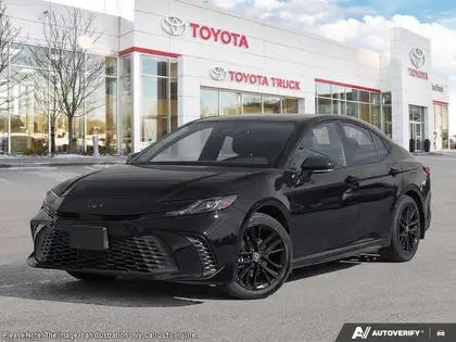 Black 2026 Toyota Camry Sedan Automatic
