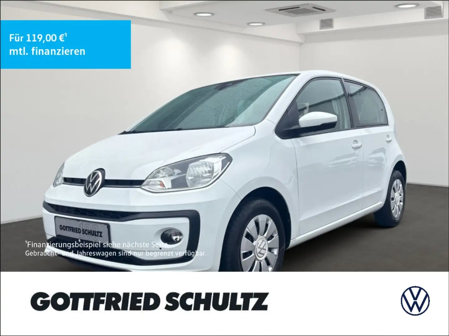 Volkswagen up! 1.0 MPI Navi-Vorbereitung KLIMA KAMERA Weiß - 1