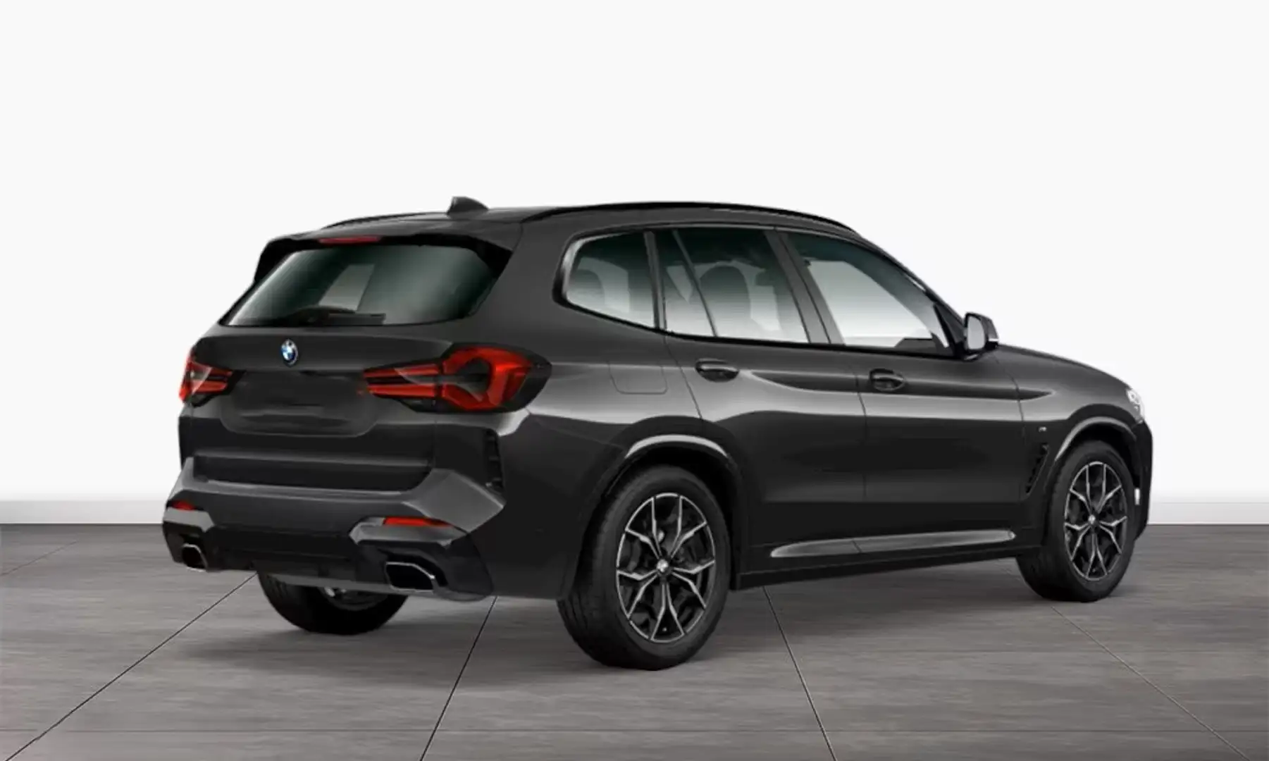 BMW X3 xDrive 20d 190ch BVA8 M Sport Gris - 2