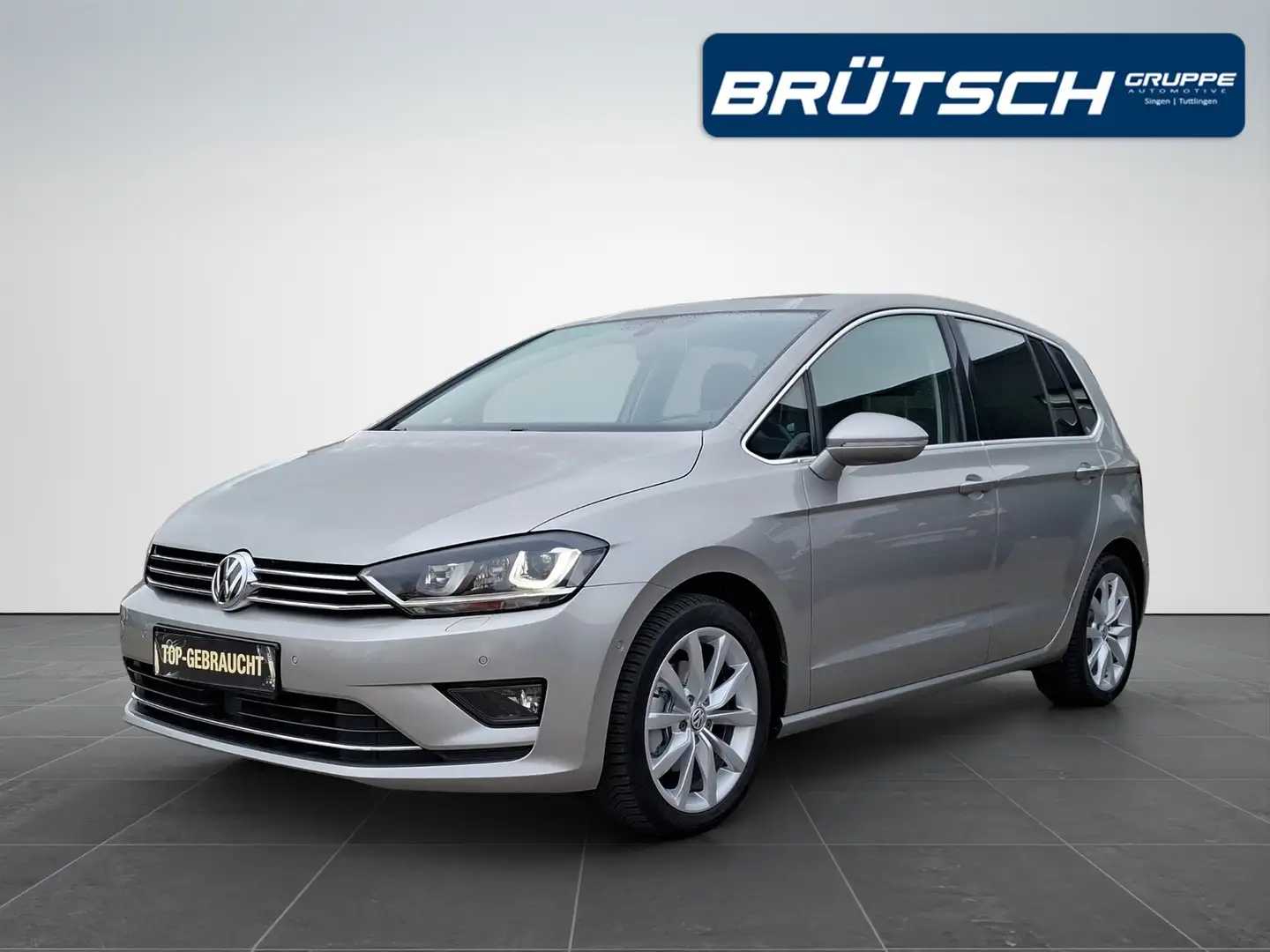 Volkswagen Golf Sportsvan VII 1.4 TSI High-Line DSG / AHK / NAVI / PANORAMA Silber - 1