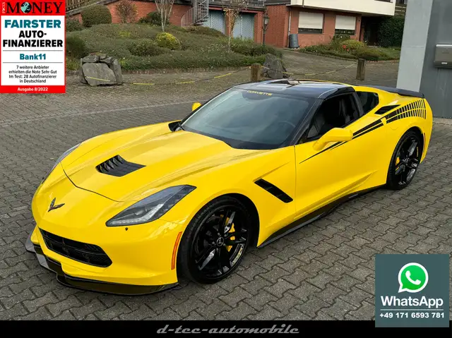 Corvette C7 Stingray Perf*Coupe/Targa*1.Hd*Glasdach*Bose*Leder