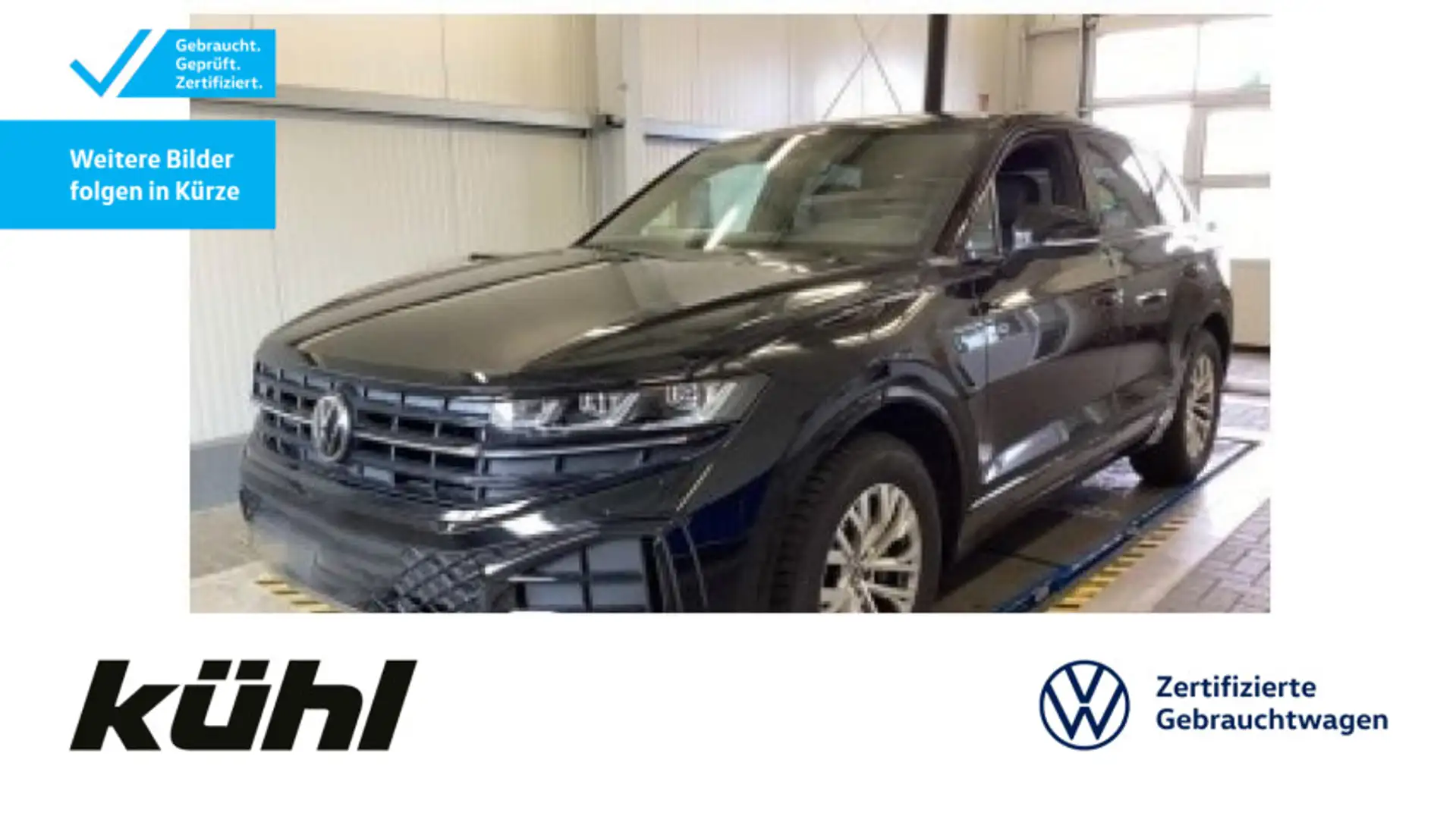 Volkswagen Touareg 3.0 TDI 4M Tip. R-Line IQ.Light Luft ACC Schwarz - 1