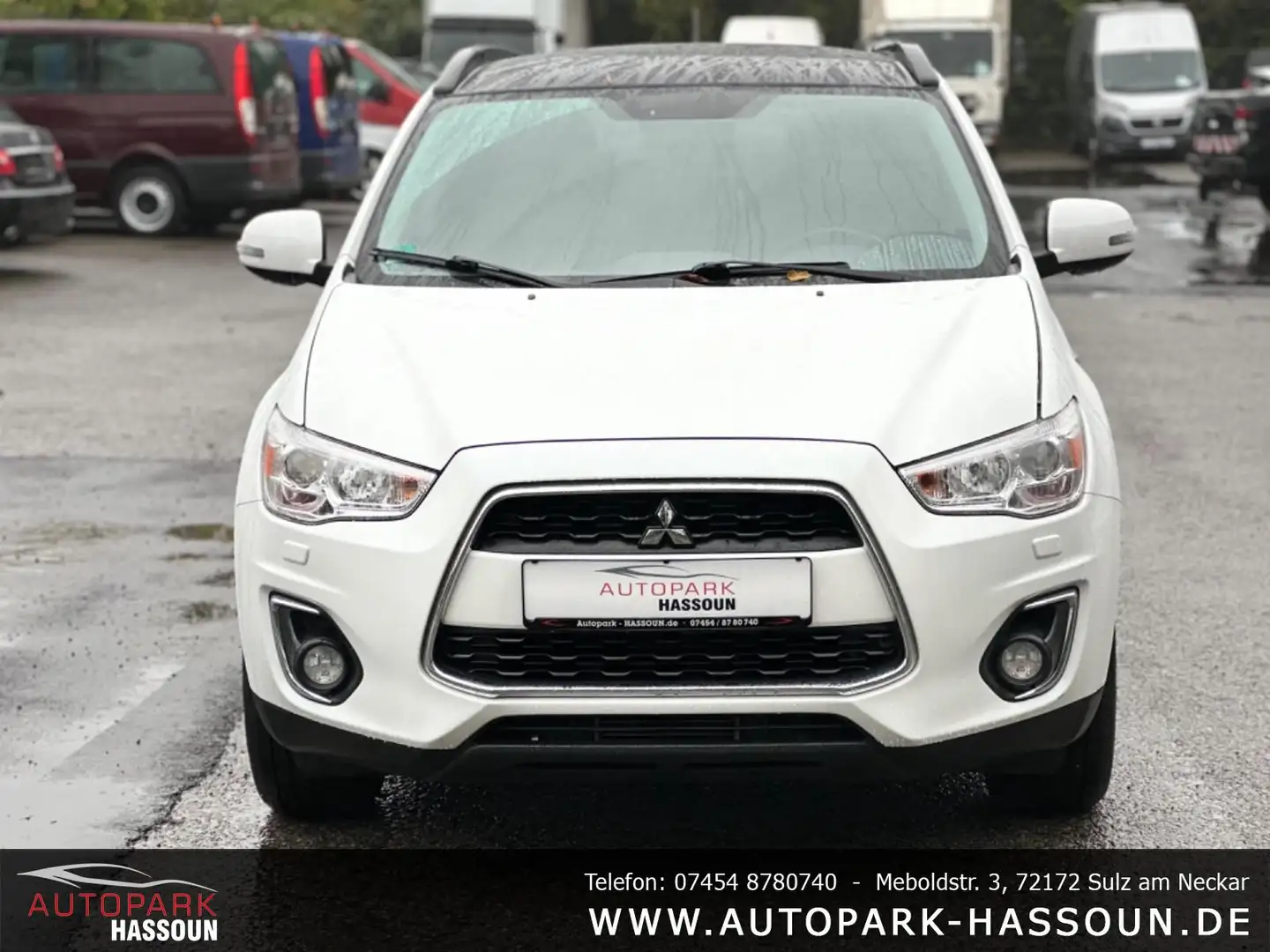 Mitsubishi ASX Instyle 2WD TÜV 10/26 Garantie Xenon Navi Klimaaut Weiß - 2