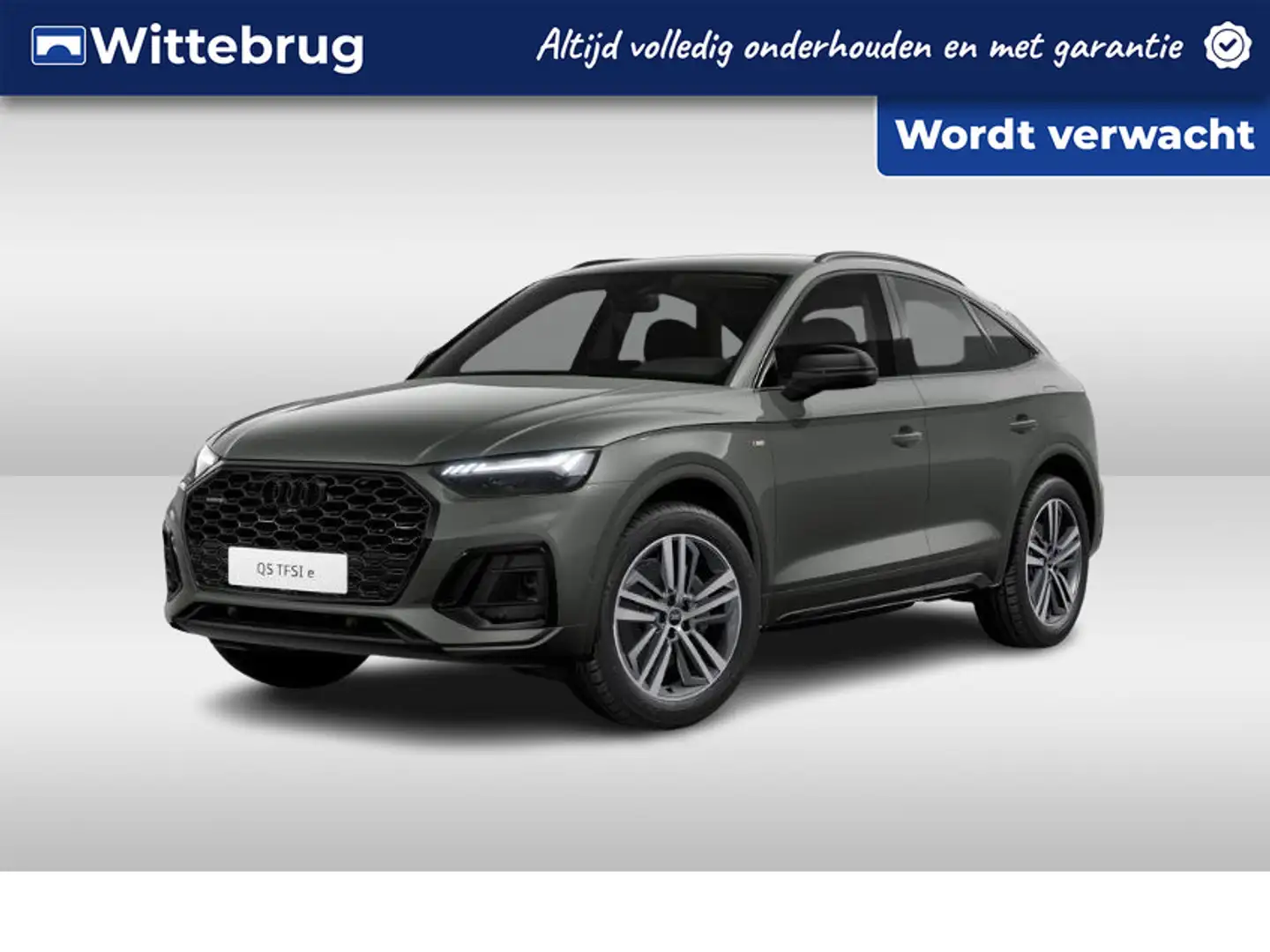Audi Q5 Sportback 50 TFSI e 299PK S Line exterieur | Apple Gris - 1