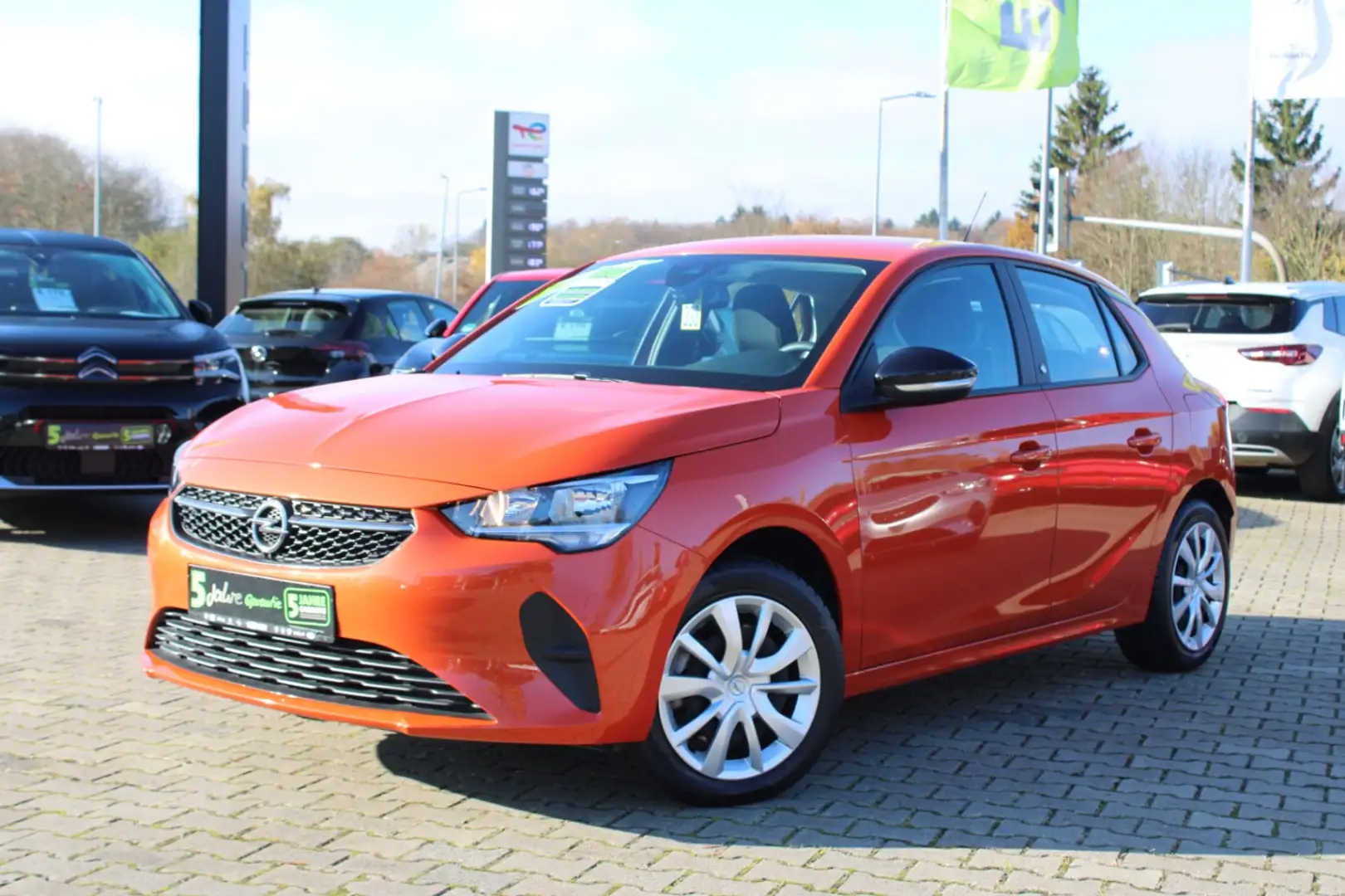 Opel Corsa-e EDITION KlimaA+AUT+SpurH+Virtual Orange - 2