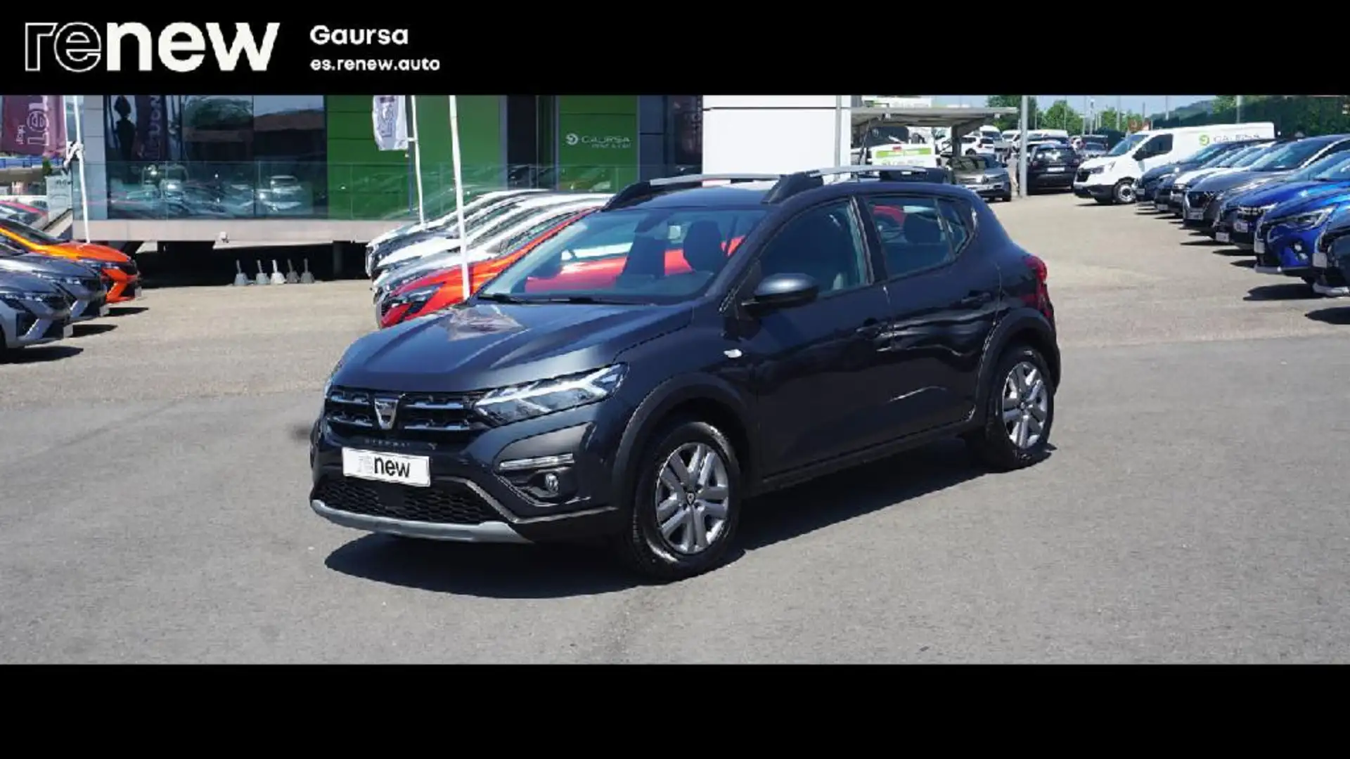 Dacia Sandero 1.0 TCE 90 STEPWAY COMFORT 91 5P Gris - 1