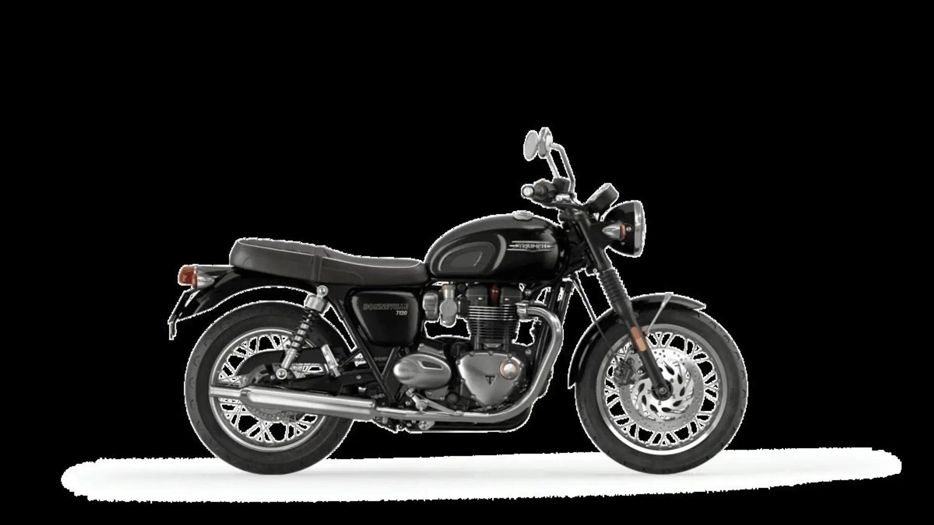Triumph Bonneville T120 Jet Black auf Lager Чёрный - 1