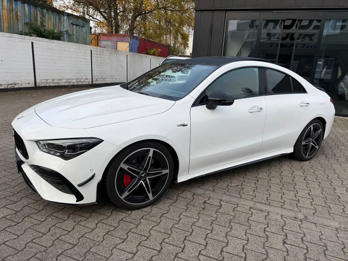 Mercedes-Benz CLA 35 AMG 4M Mopf Pano Keyless Kamera Spur Totw Blanc - 2