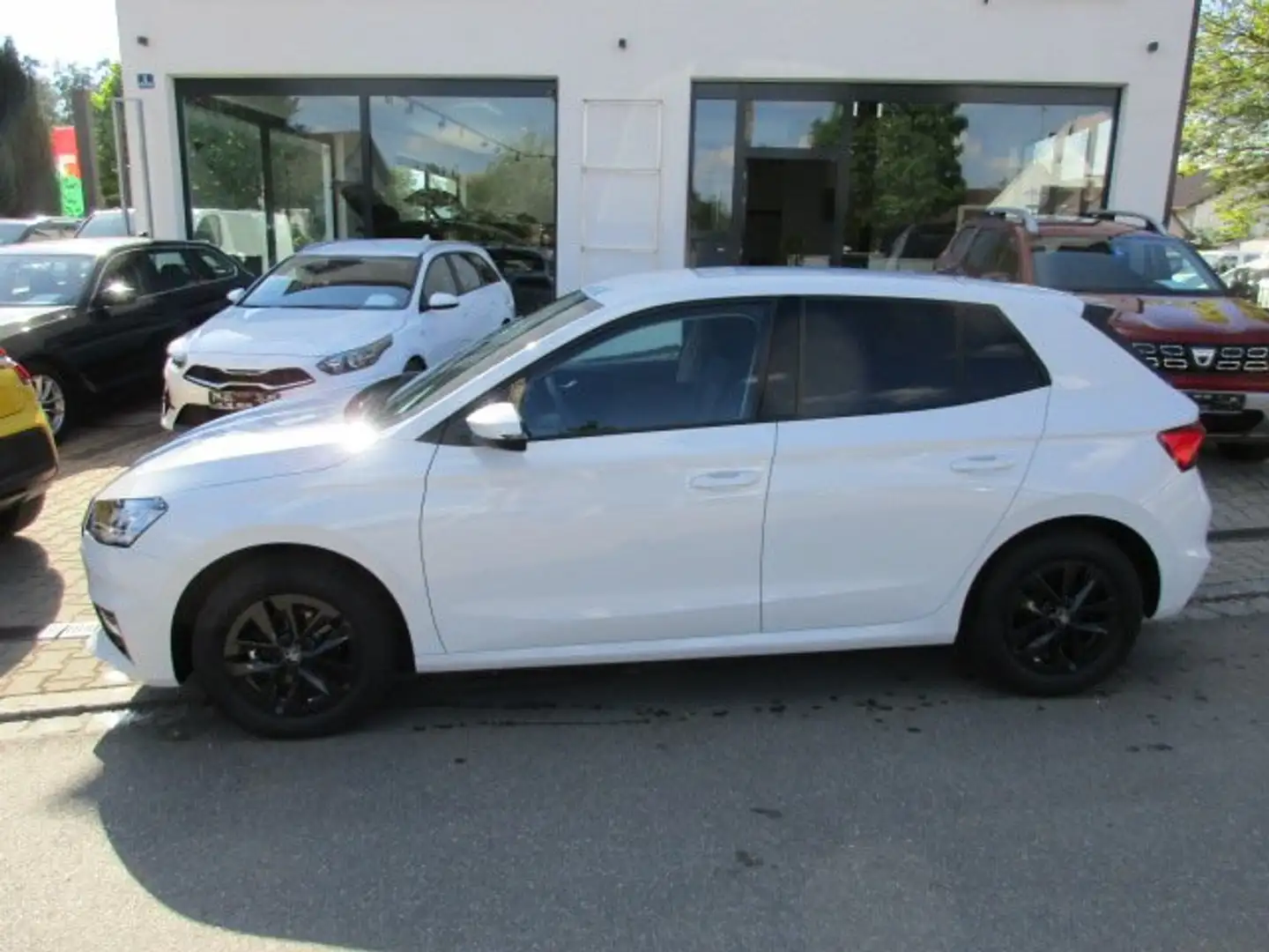 Skoda Fabia White Selection 80 Klima SitzhKame 5Jahre Garantie Blanc - 2