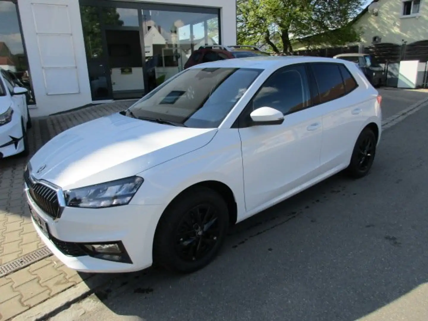 Skoda Fabia White Selection 80 Klima SitzhKame 5Jahre Garantie Blanc - 1