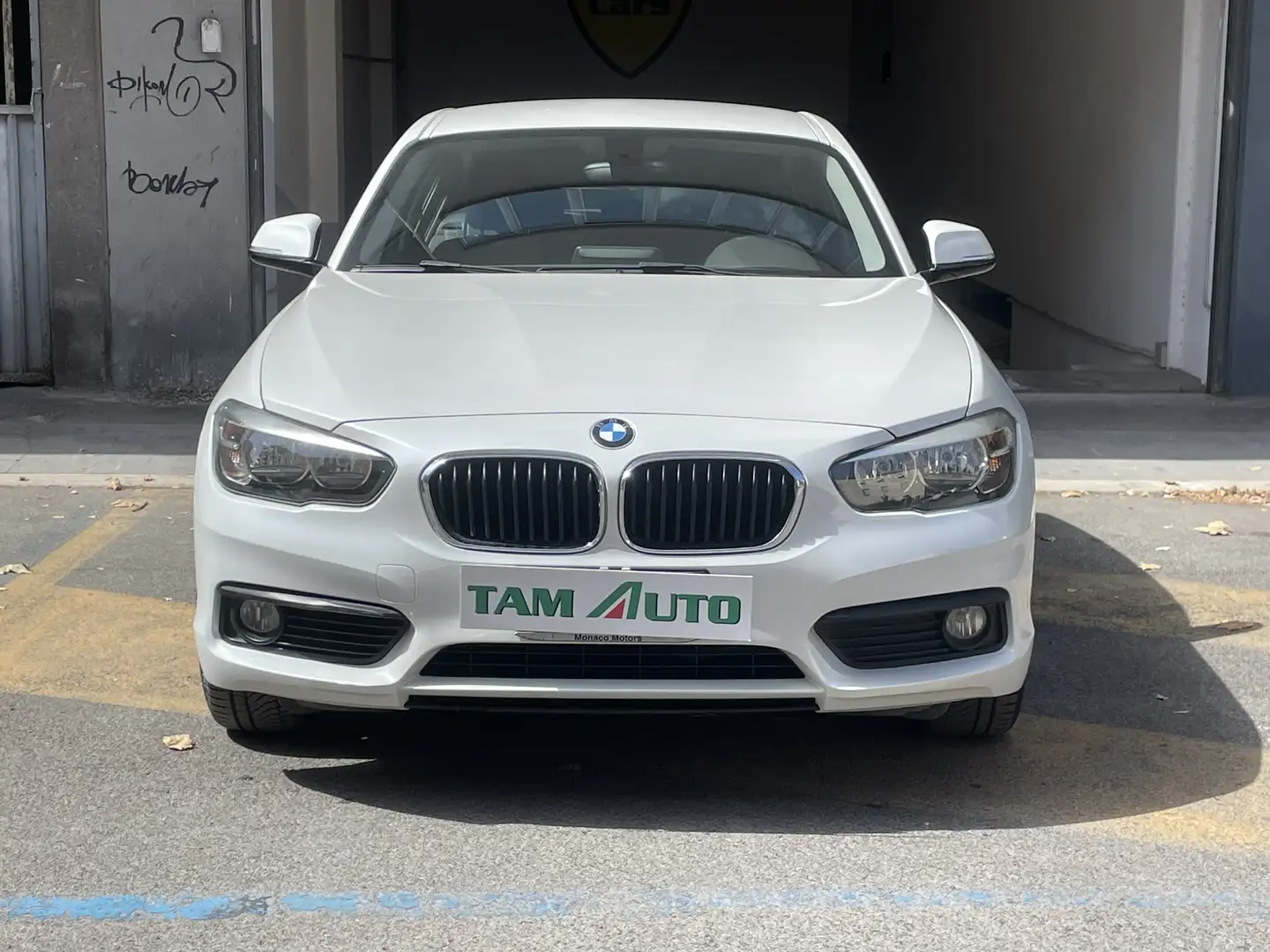 BMW 116 Serie 1  116d Advantage 5p automatica Blanc - 1