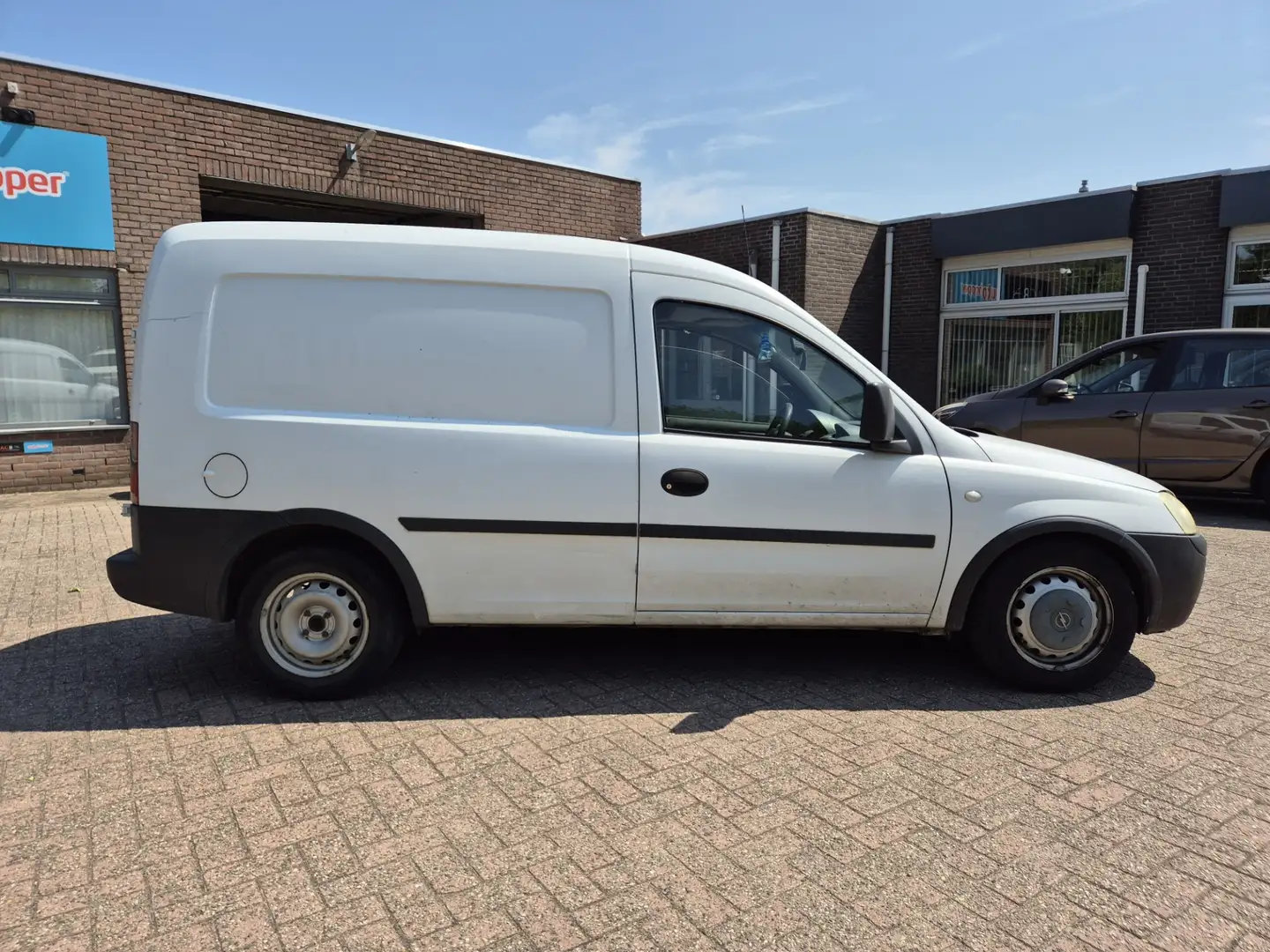 Opel Combo 1.3 CDTi Base Voor handel of export, geen garantie Wit - 2