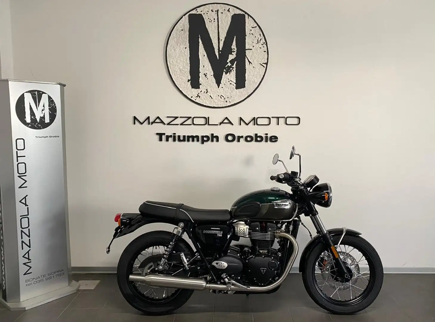 Triumph Bonneville T100 Verde - 1